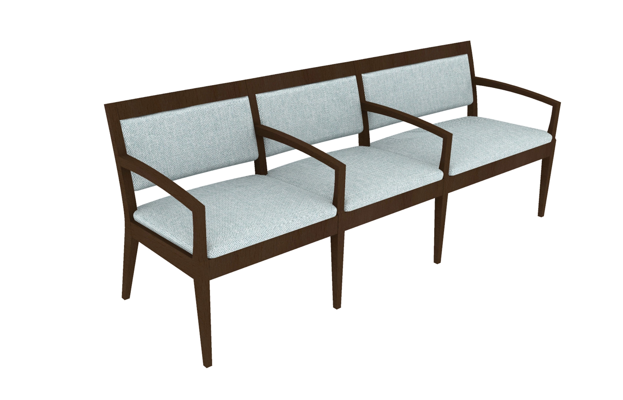 Single/Single/Bariatric Tandem with Clean Out Backs, Left (395H3CL)