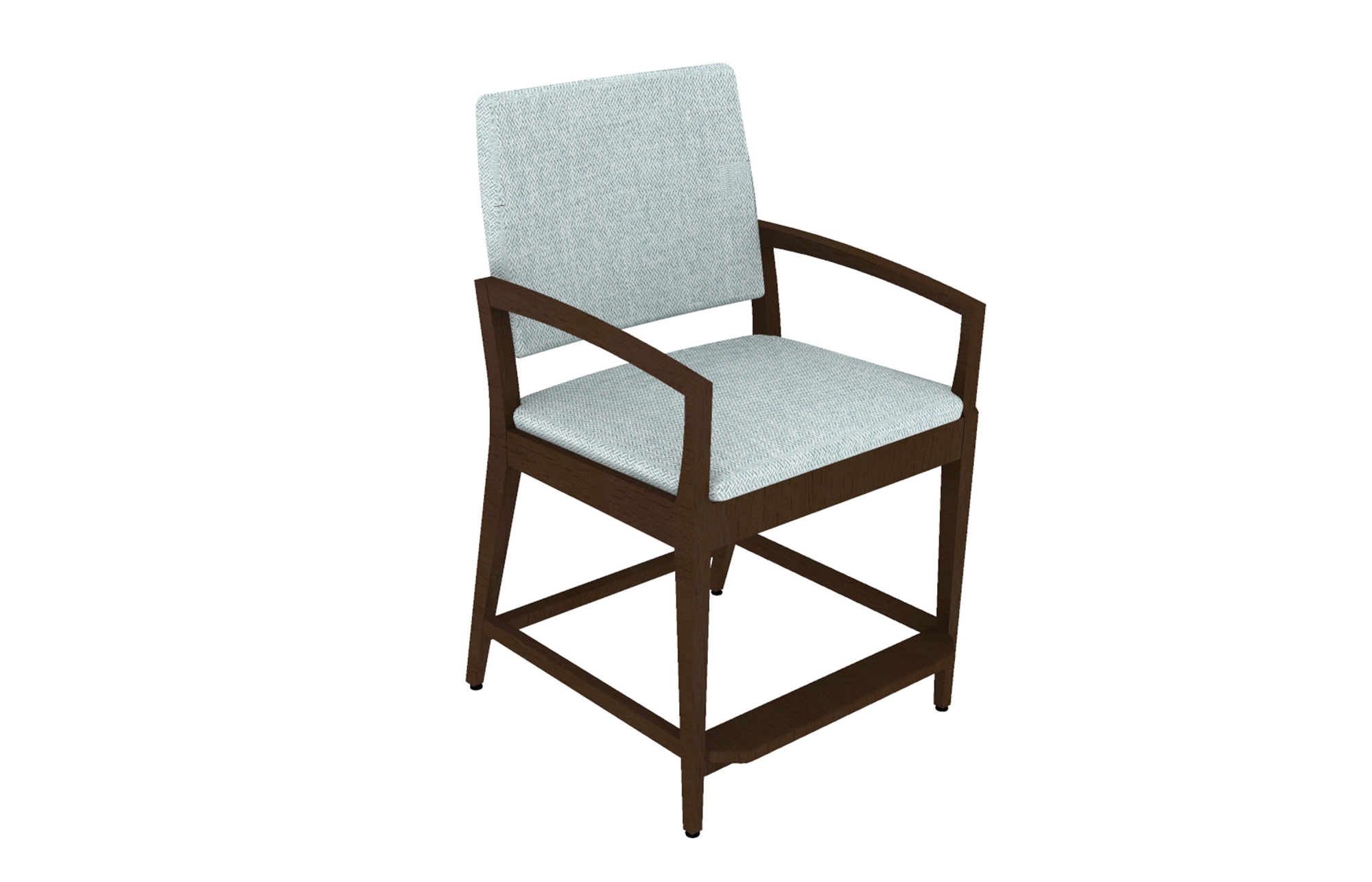 Hip/Easy Access Chair with Clean Out Back (399HH)