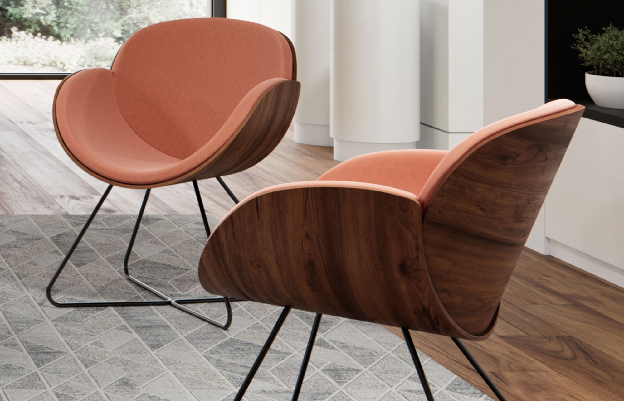 indiana furniture spirit wood back black base