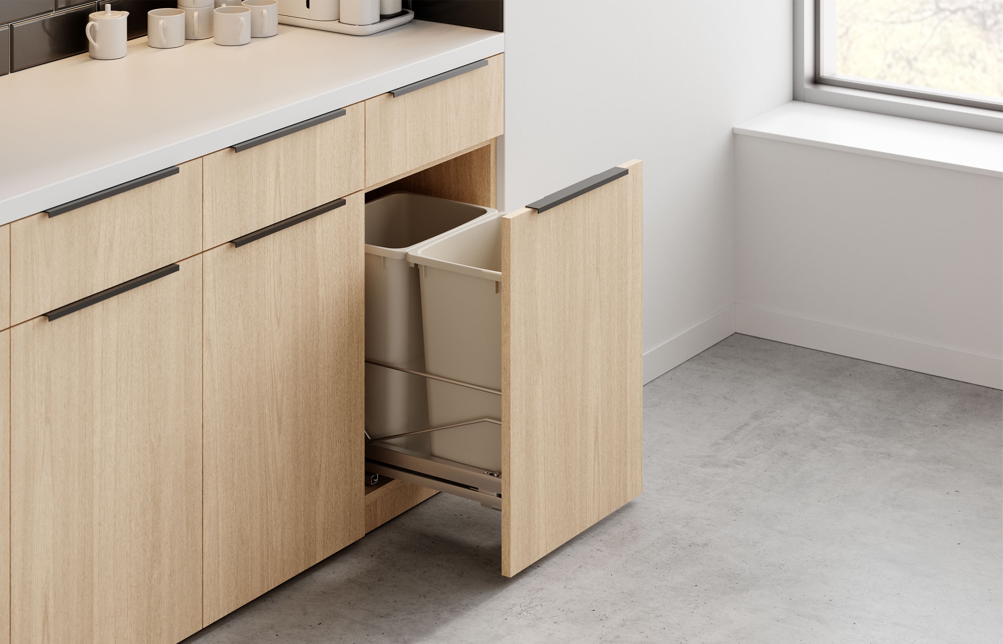 indiana furniture catalyst buffet waste bin