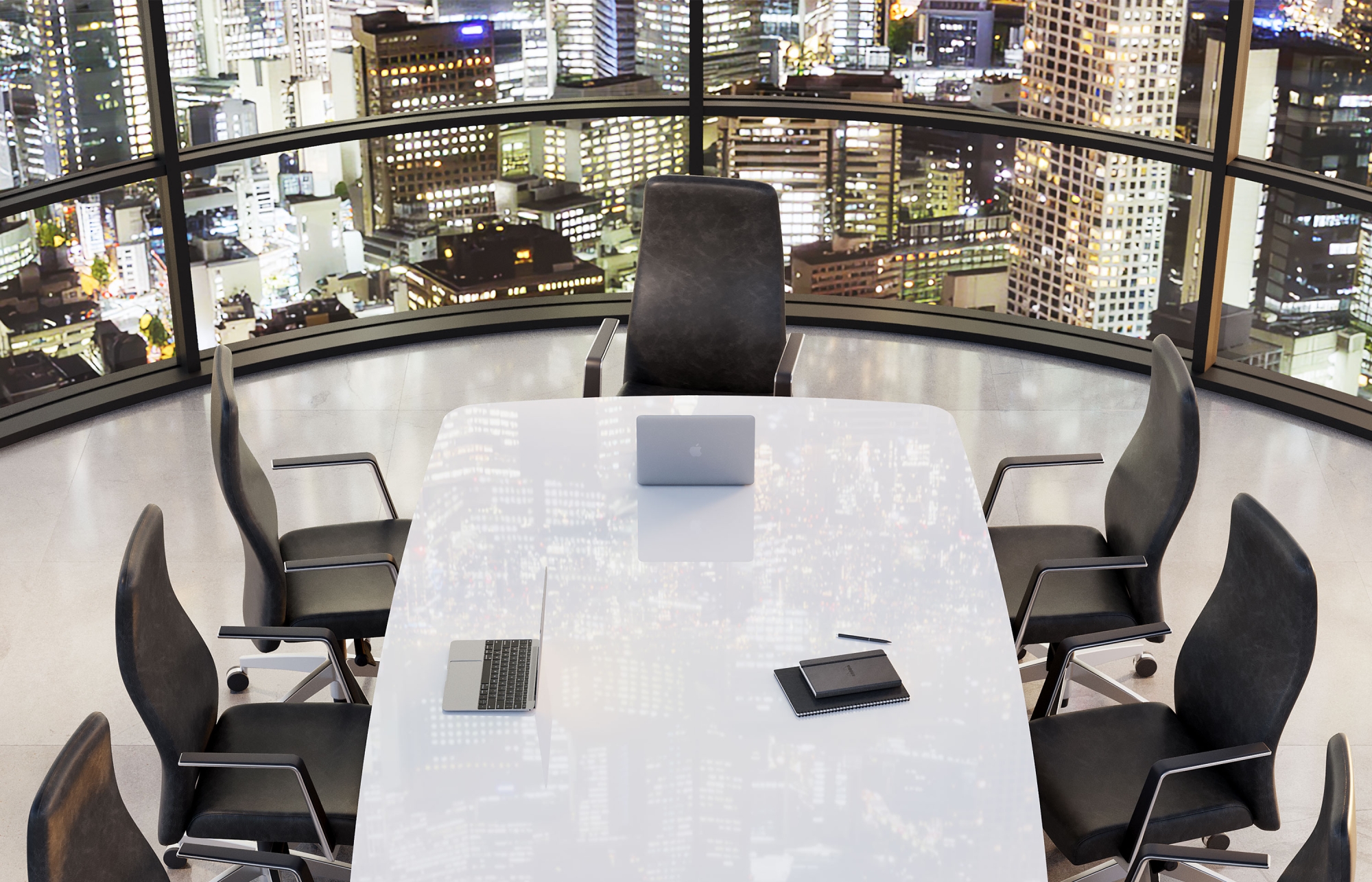 Indiana Furniture Catalyst White Gloss Glass Rockstar Night