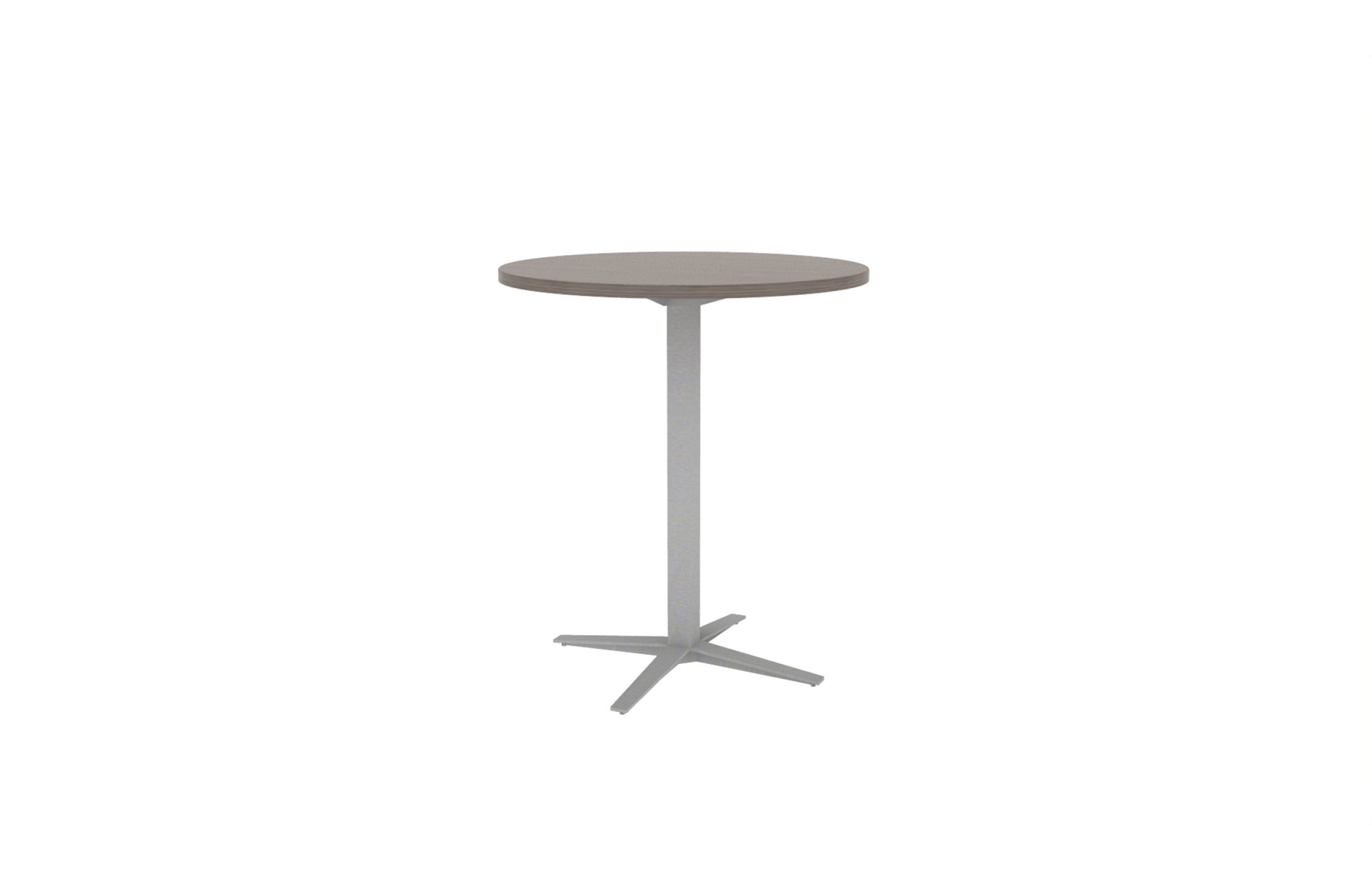 36" Circular Top with Aluminum Bar Height X Base (88-3636CT with 08-2042SXBA)