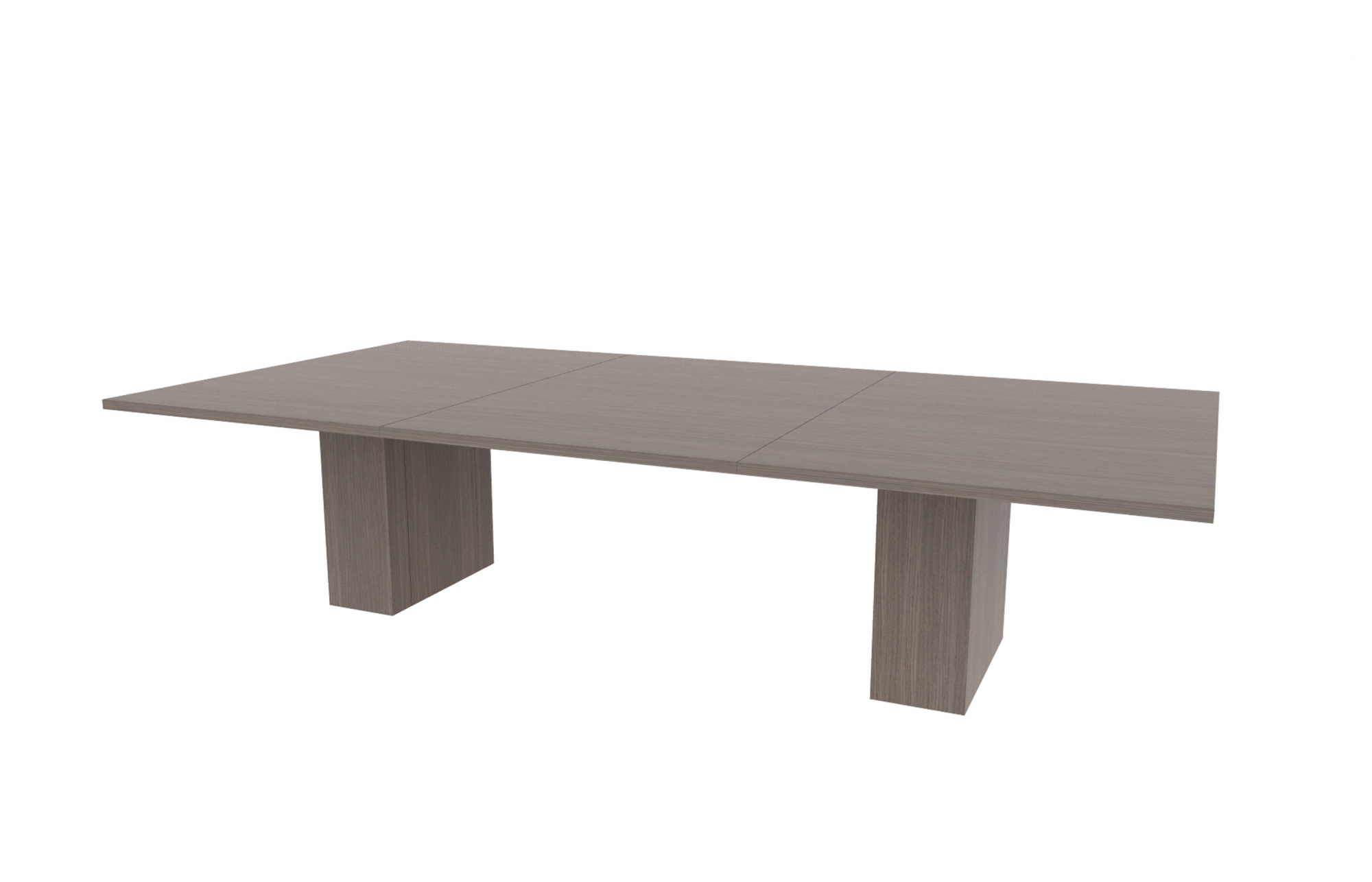 60"x120" Rectangle Top in HPL with 10" Rectangle Bases (88-60120RT with 88-248210RB)