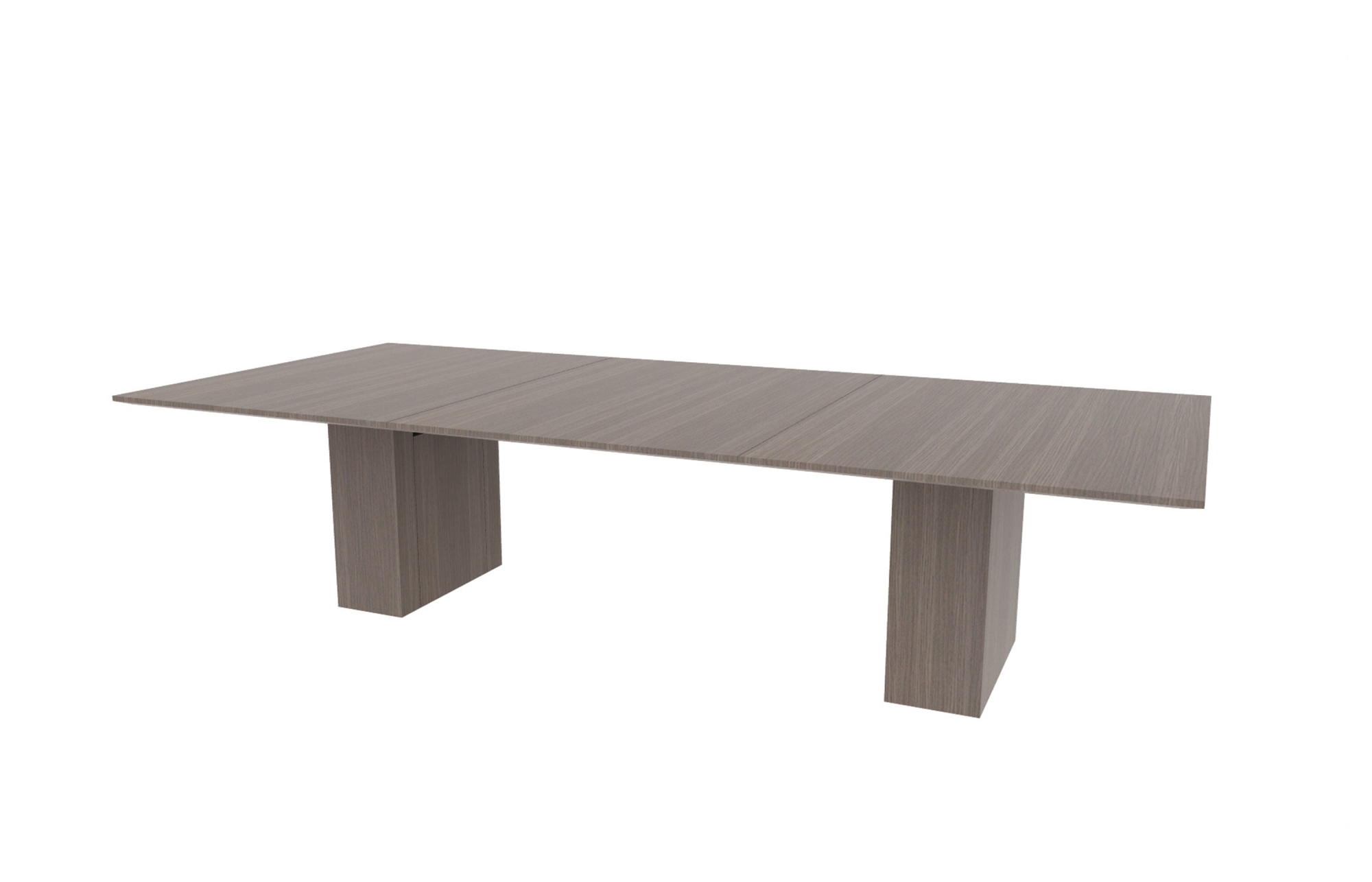 54"x120" Rectangle Top in Veneer with 10" Rectangle Bases (88-54120RT with 88-248210RB)