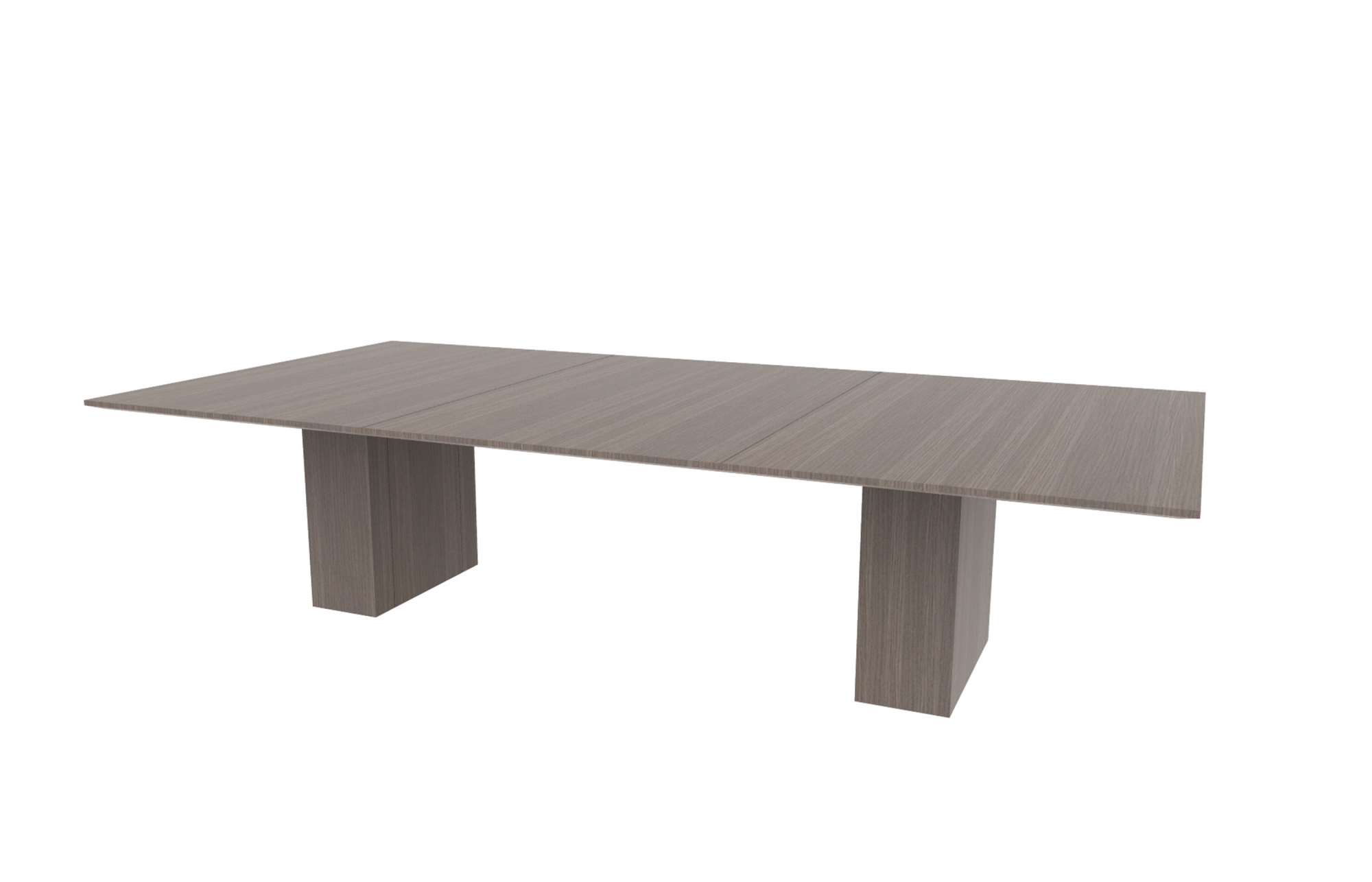 60"x120" Rectangle Top in Veneer with 10" Rectangle Bases (88-60120RT with 88-248210RB)