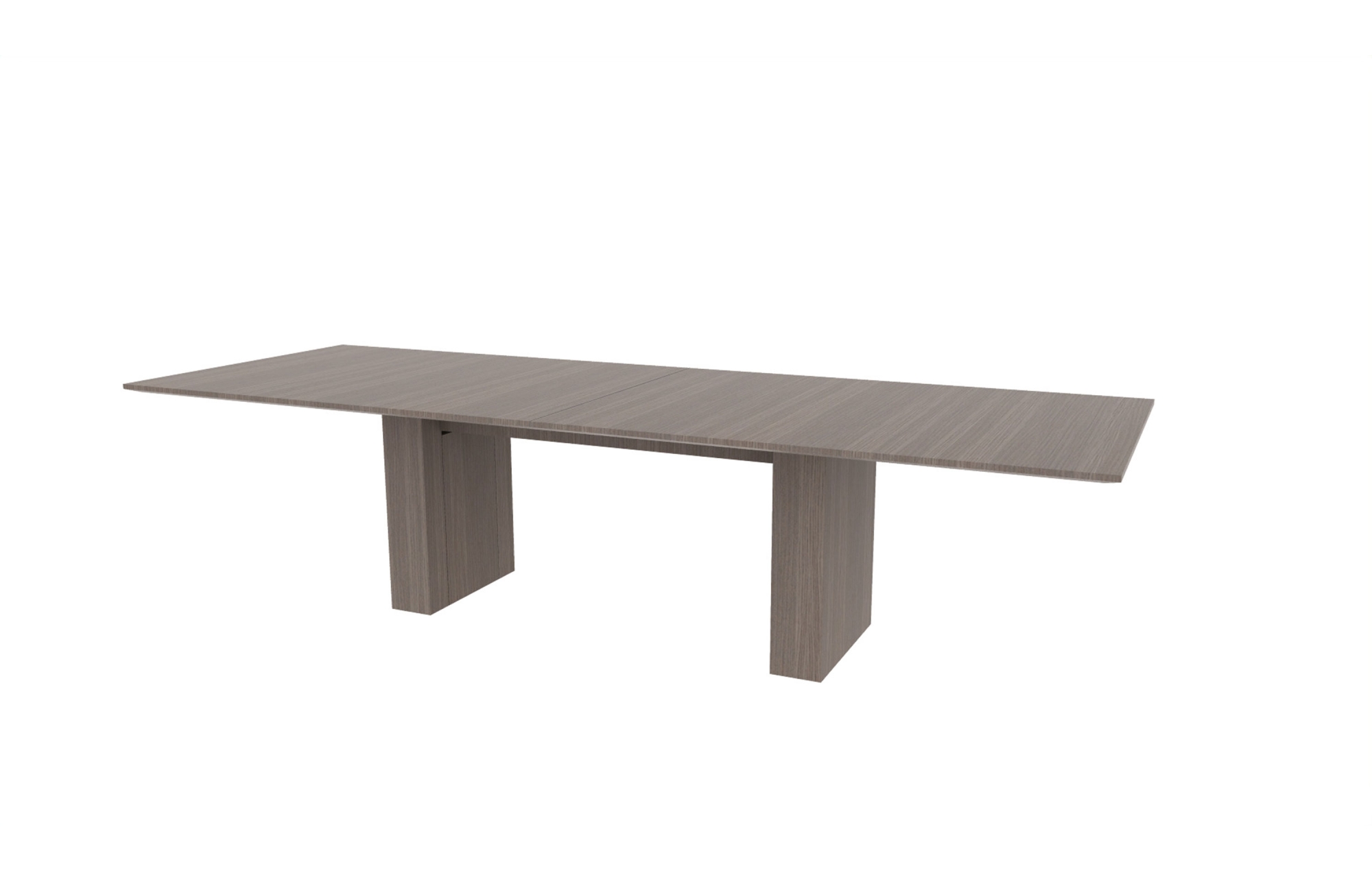 36"x96" Rectangle Top in Veneer with 6" Rectangle Bases (88-3696RT with 88-205806RB)