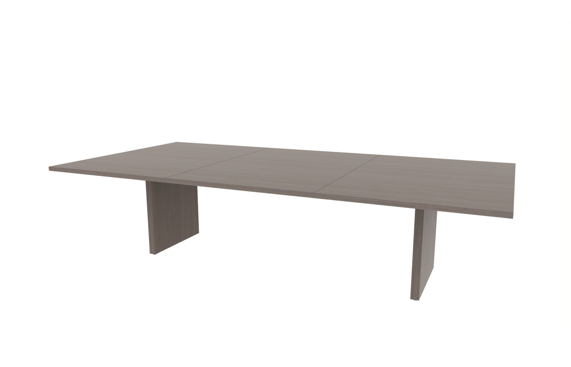 60"x120" Rectangle Top in HPL with Rectangular Panel Bases (88-60120RT with 88-2482RPB)