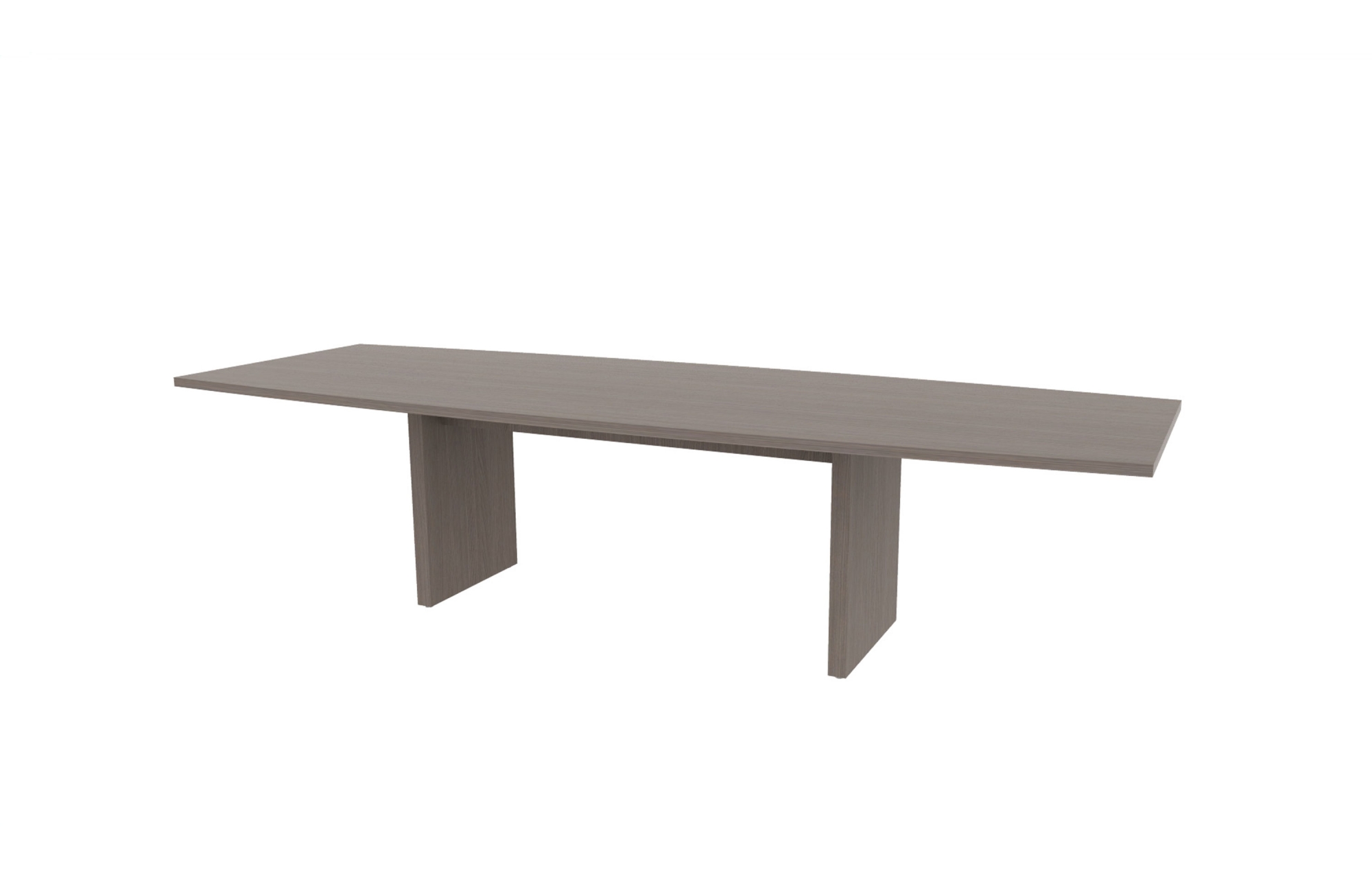 42"x120" Boat Top in HPL with Rectangular Panel Bases (88-42120BT with 88-2082RPB)