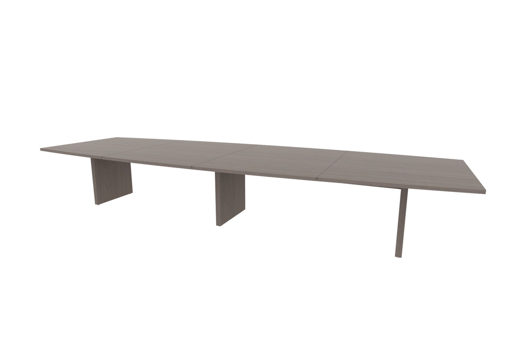 60"x180" Boat Top in HPL with Rectangular Panel Bases (88-60180BT with 88-24142RPB)