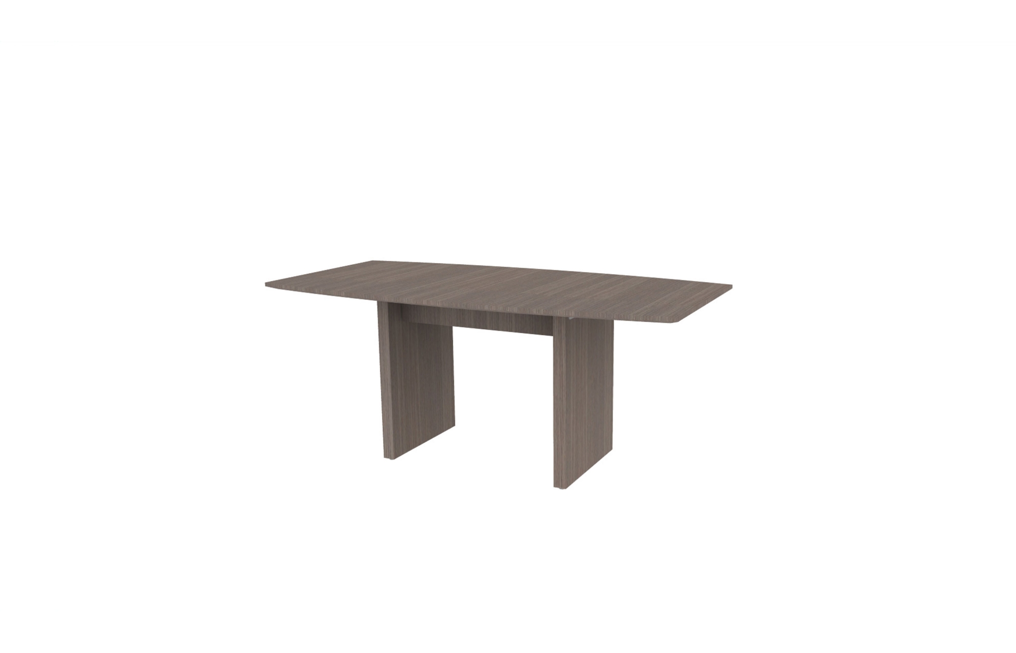 36"x72" Boat Top in Veneer with Rectangular Panel Bases (88-3672BT with 88-2034RPB)