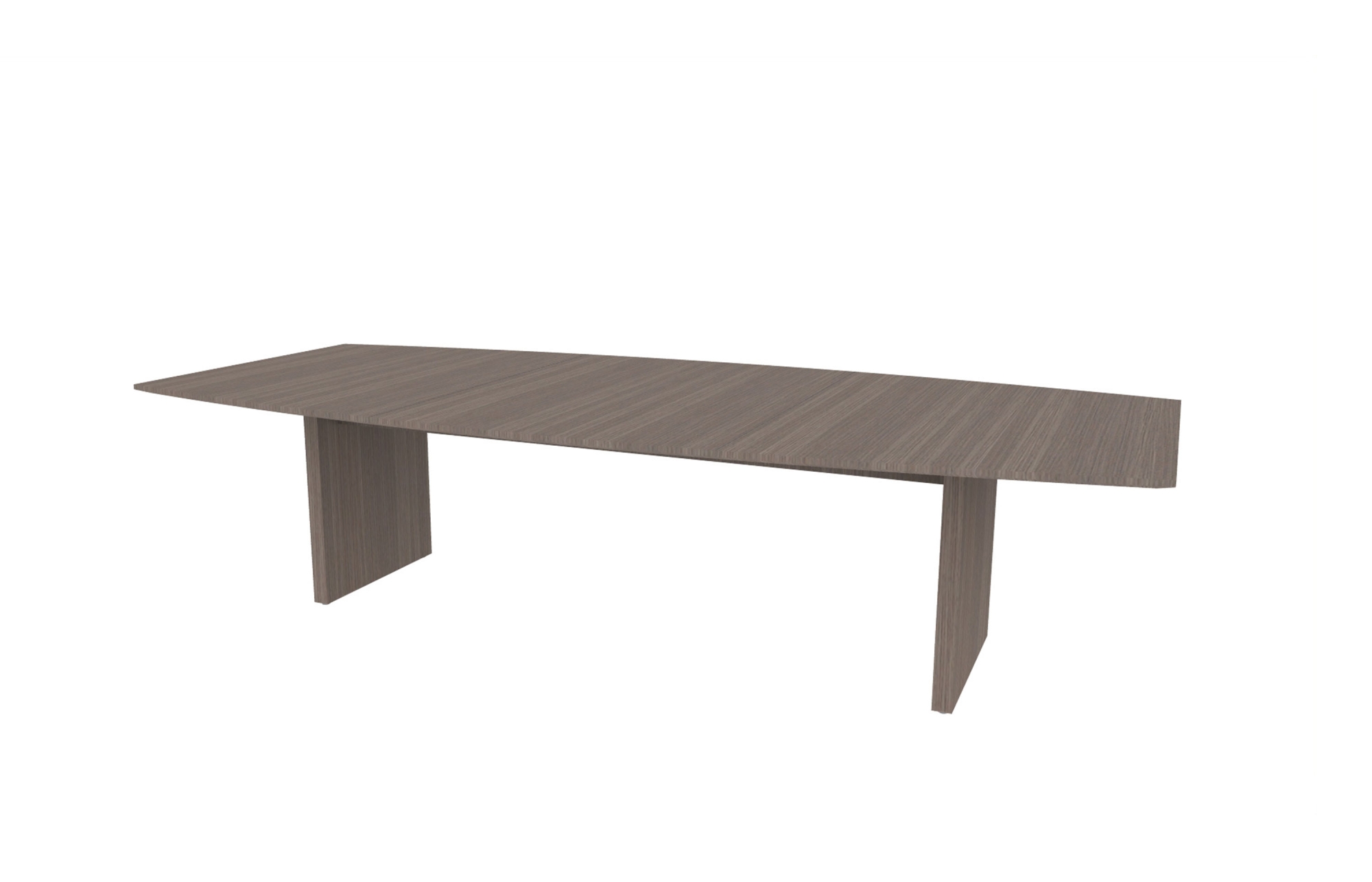 54"x120" Boat Top in Veneer with Rectangular Panel Bases (88-54120BT with 88-2482RPB)