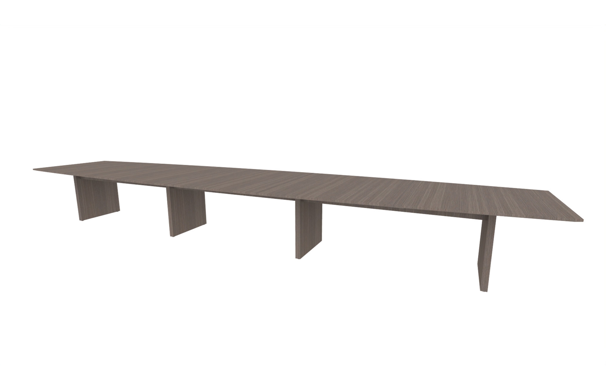 54"x240" Boat Top in Veneer with Rectangular Panel Bases (88-54240BT with 88-24202RPB)