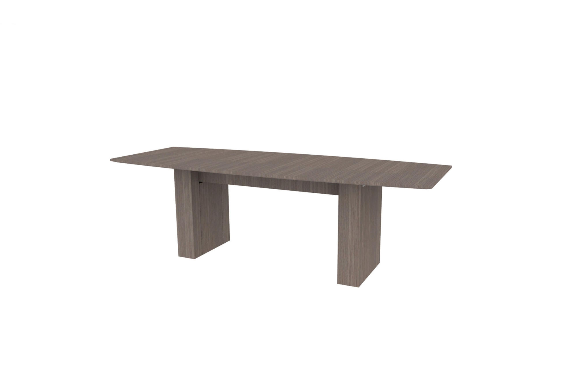 36”x96” Boat Top in Veneer with 6" Rectangle Bases (88-3696BT with 88-205806RB)