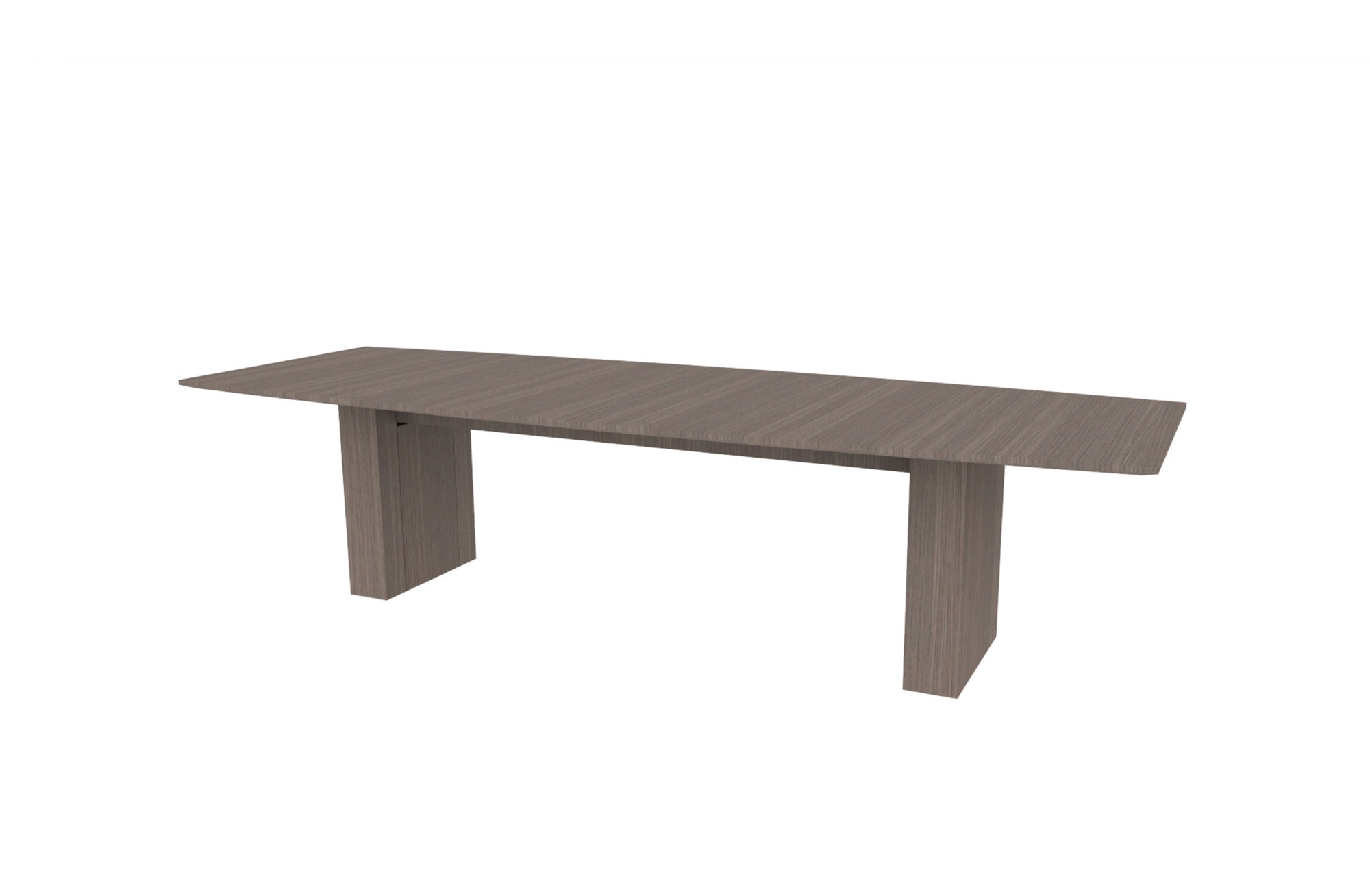 42”x120” Boat Top in Veneer with 6" Rectangle Bases (88-42120BT with 88-208206RB)