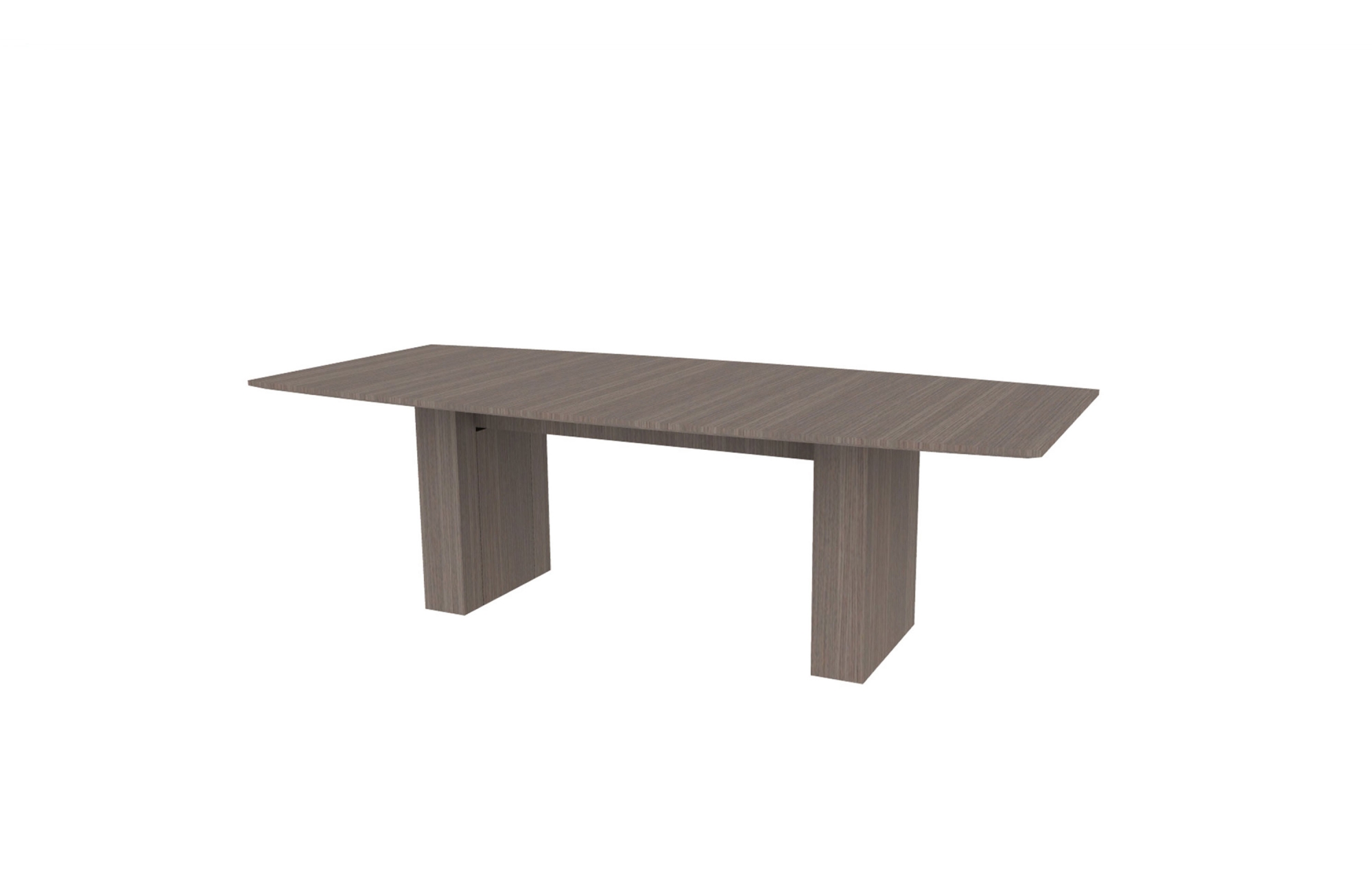 42”x96” Boat Top in Veneer with 6" Rectangle Bases (88-4296BT with 88-205806RB)