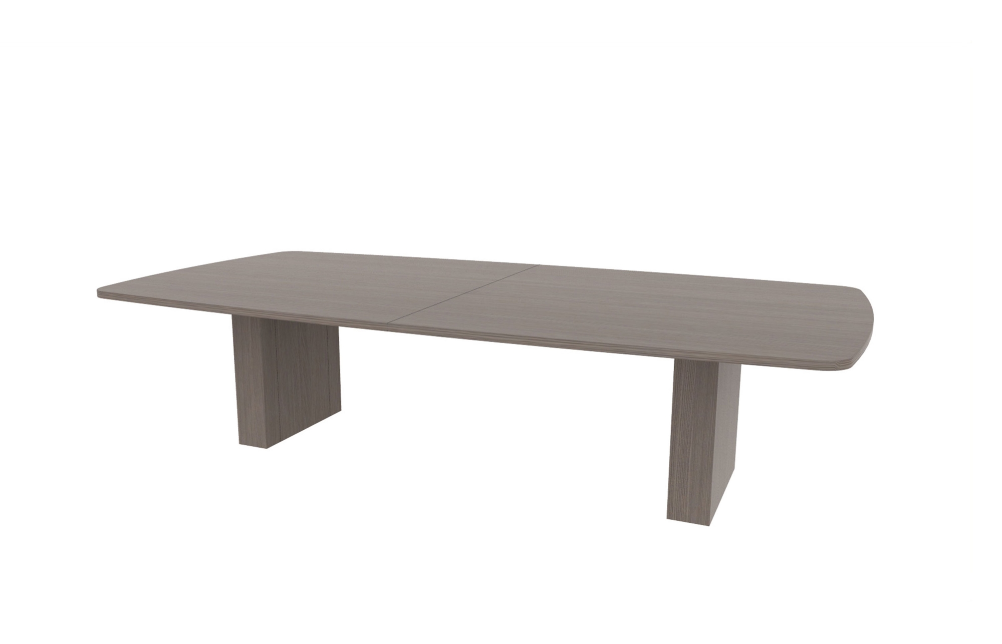 60”x120” Modern Rectangle Top in HPL with 6" Rectangle Bases (88-60120MR with 88-88-248206RB)