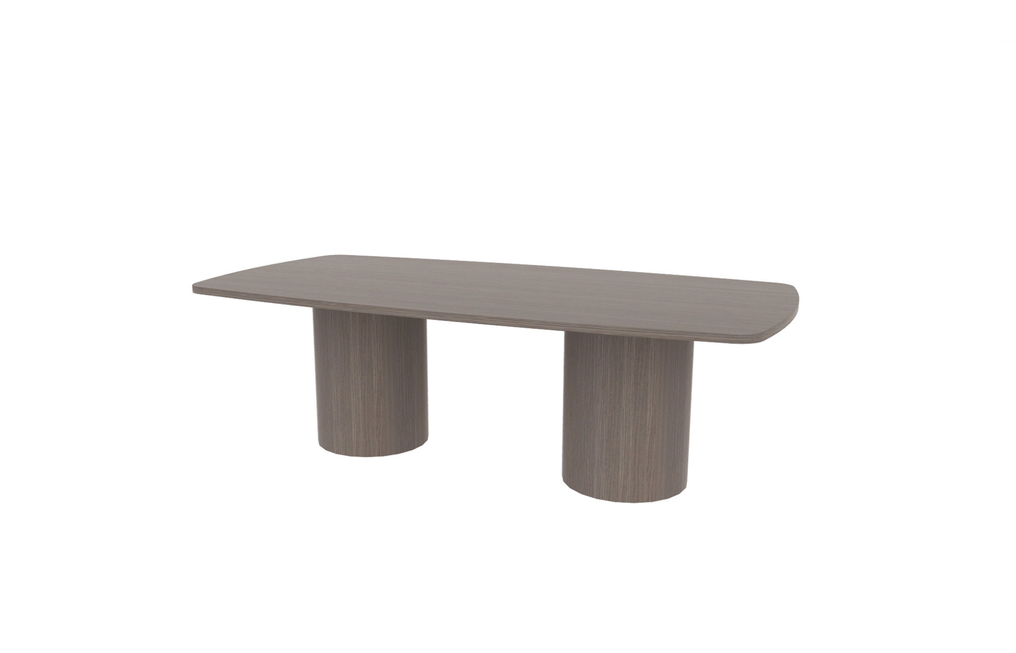 48"x96" Modern Rectangle Top in HPL with Cylinder Bases (88-4896MR with 01-2020CB)