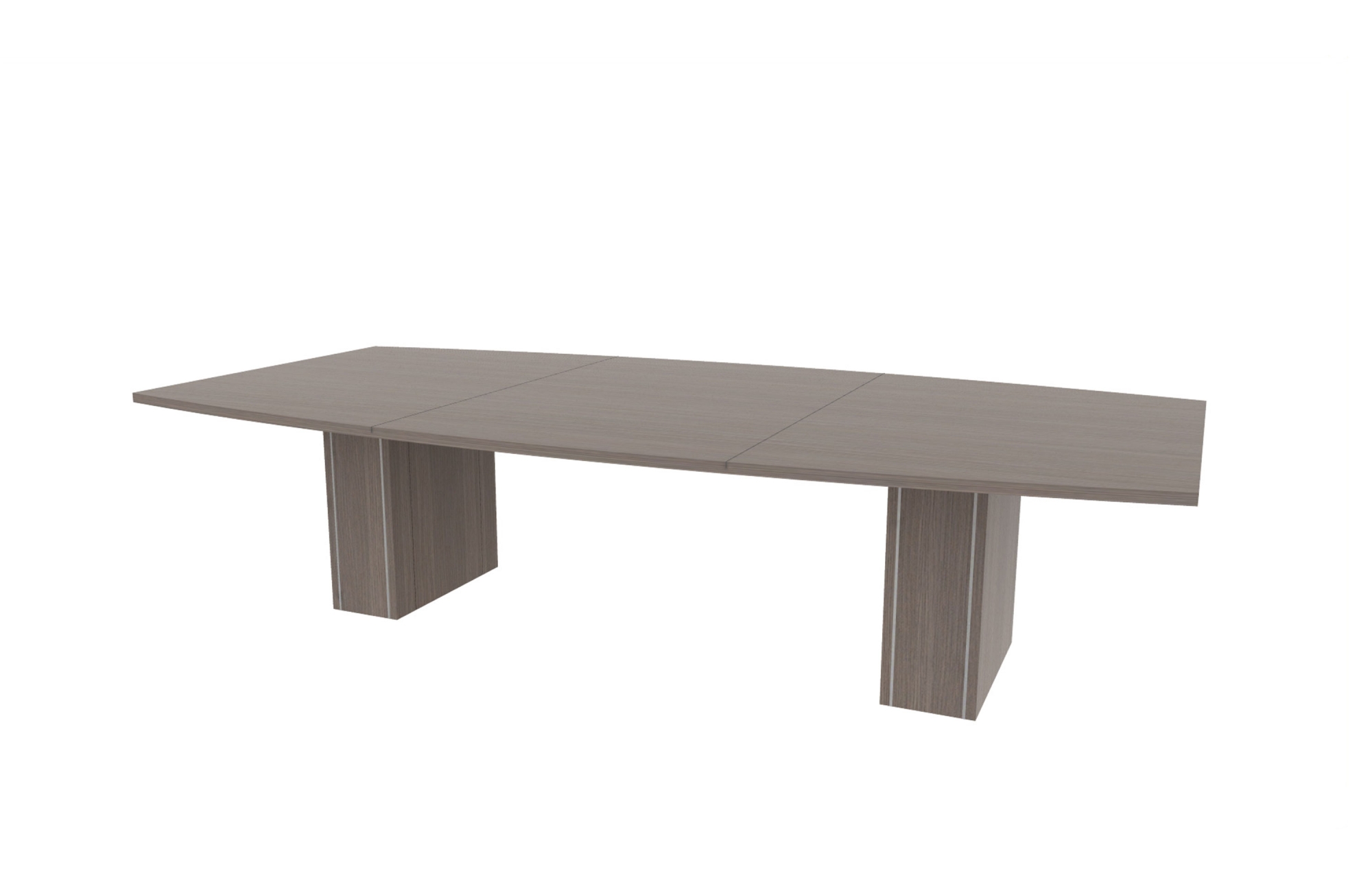 60”x120” Boat Top in HPL with 10" Rectangle Accent Bases (88-60120BT with 88-248210RAB)