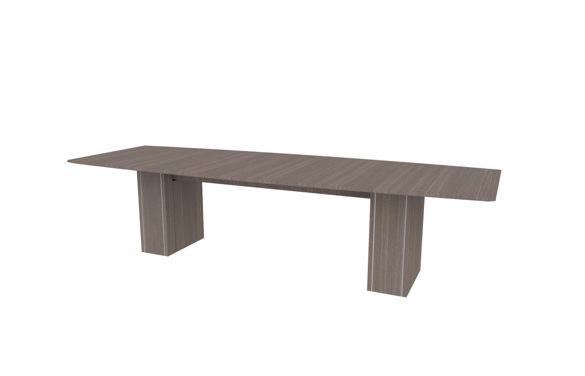 42”x120” Boat Top in Veneer with 10" Rectangle Accent Bases (88-42120BT with 88-208210RAB)