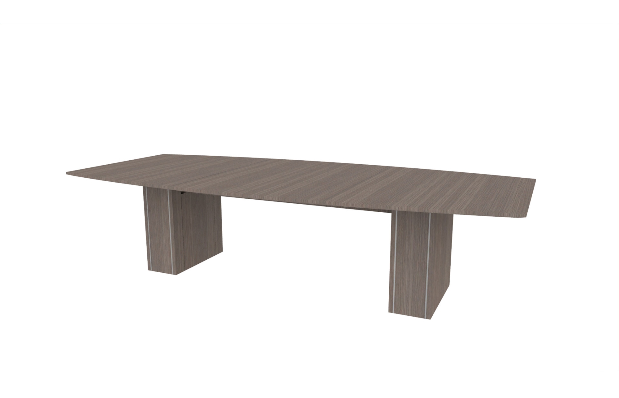 54”x120” Boat Top in Veneer with 10" Rectangle Accent Bases (88-54120BT with 88-248210RAB)