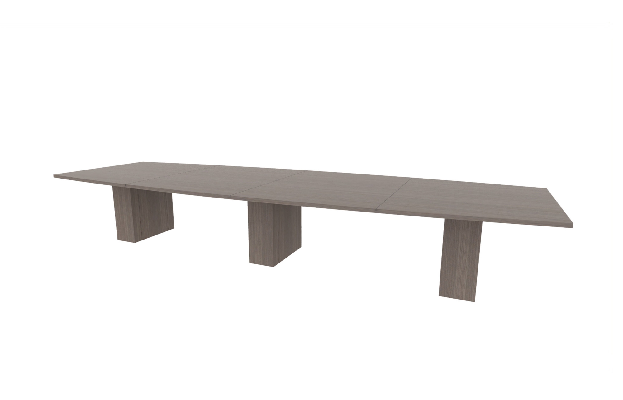 60”x180” Boat Top in HPL with 10" Rectangle Bases (88-60180BT with 88-2414210RB)