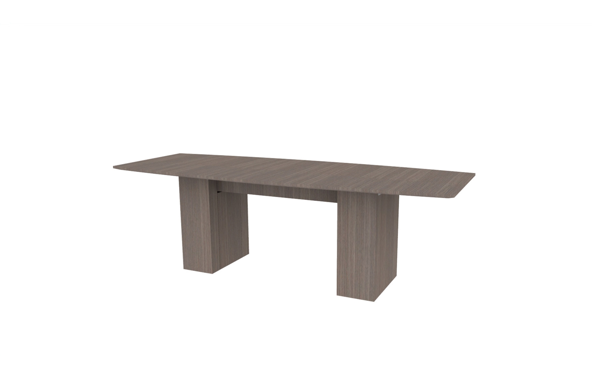 42”x96” Boat Top in Veneer with 10" Rectangle Bases (88-4296BT with 88-205810RB)