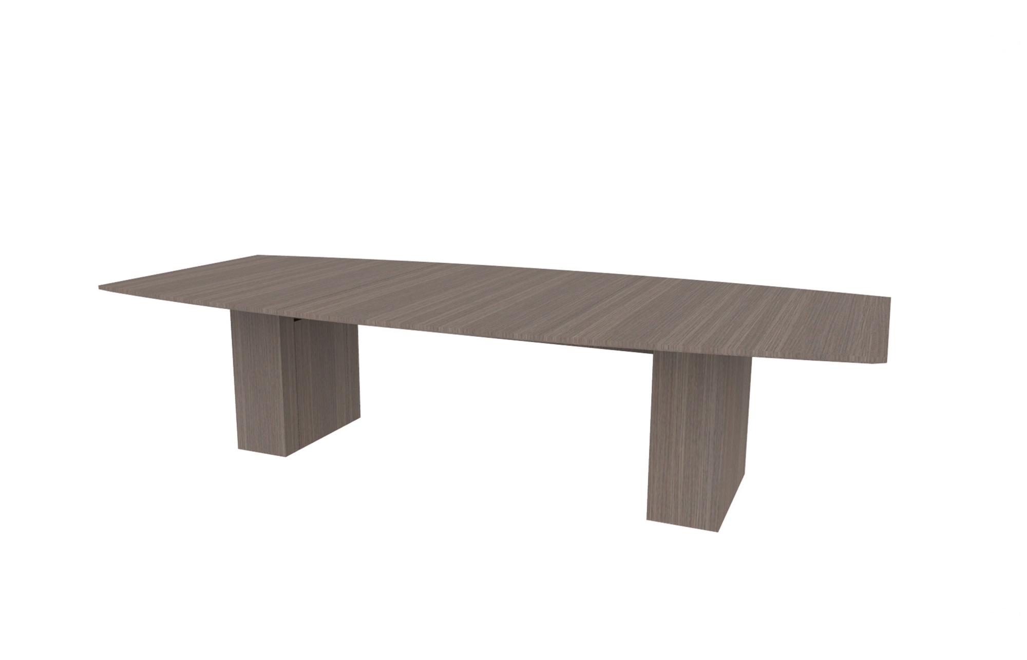 54”x120” Boat Top in Veneer with 10" Rectangle Bases (88-54120BT with 88-248210RB)