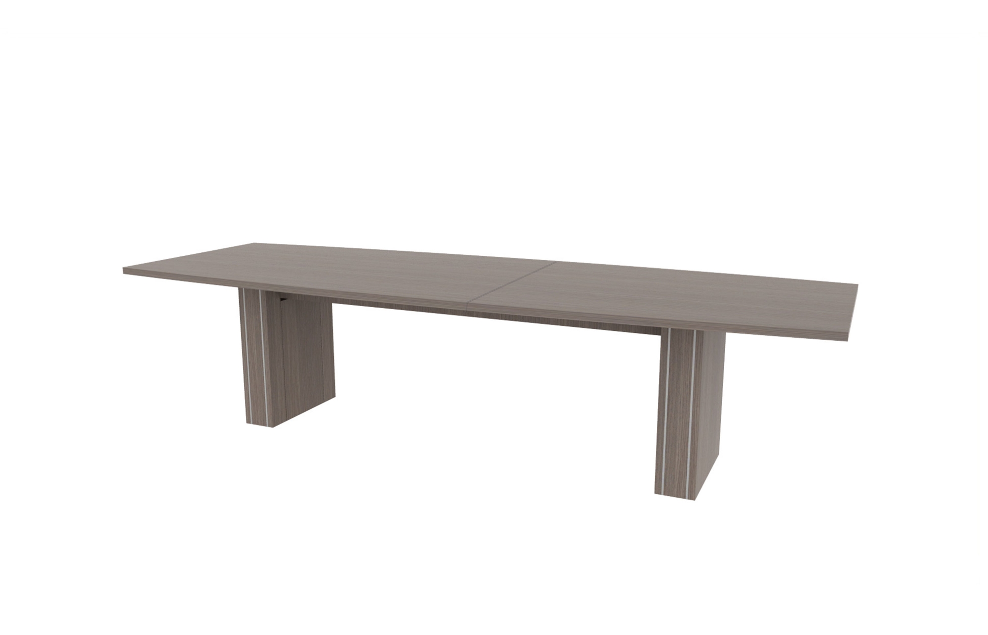 42”x120” Boat Top in HPL with 6" Rectangle Accent Bases (88-42120BT with 88-208206RAB)