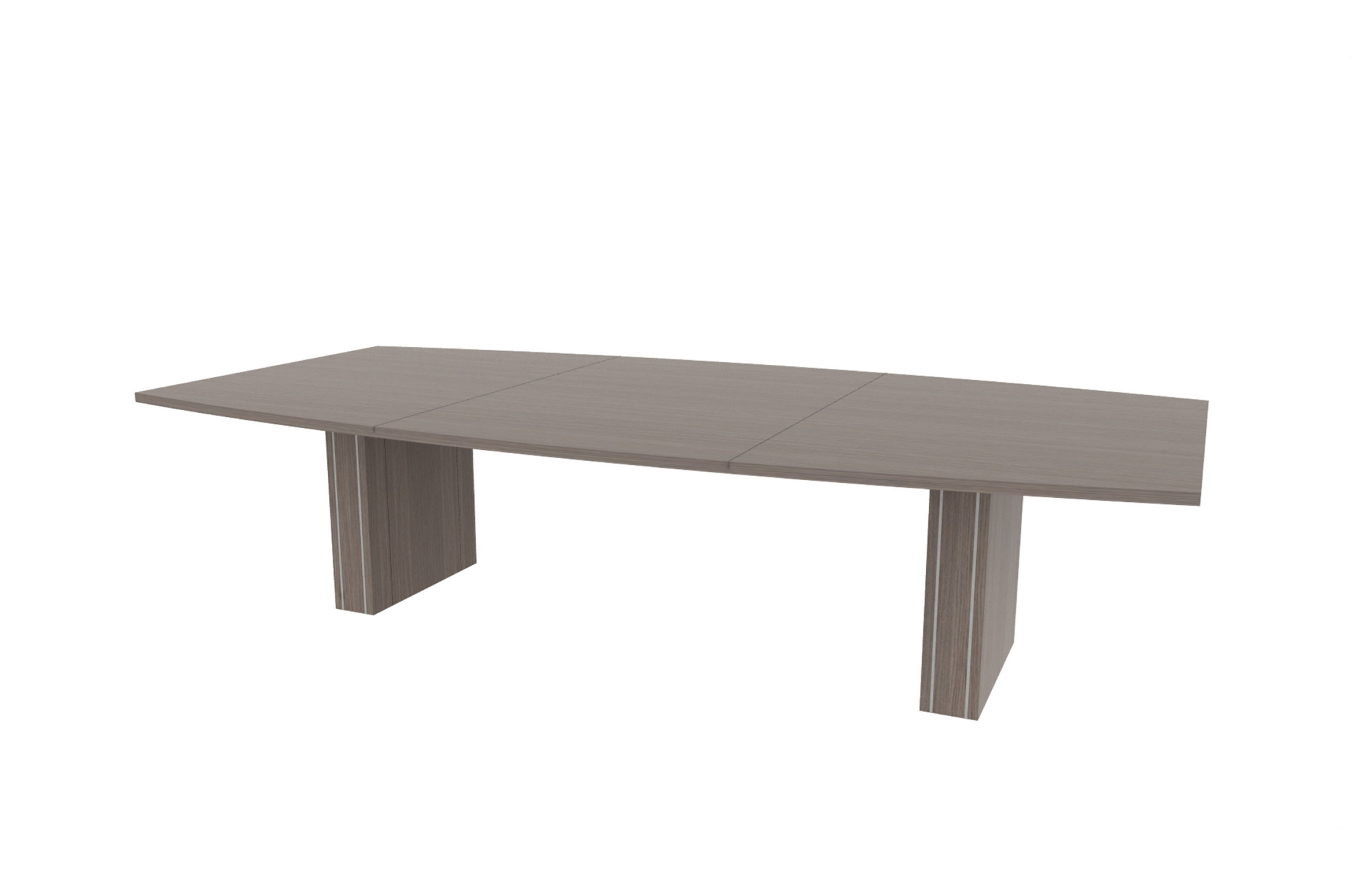 60”x120” Boat Top in HPL with 6" Rectangle Accent Bases (88-60120BT with 88-248206RAB)