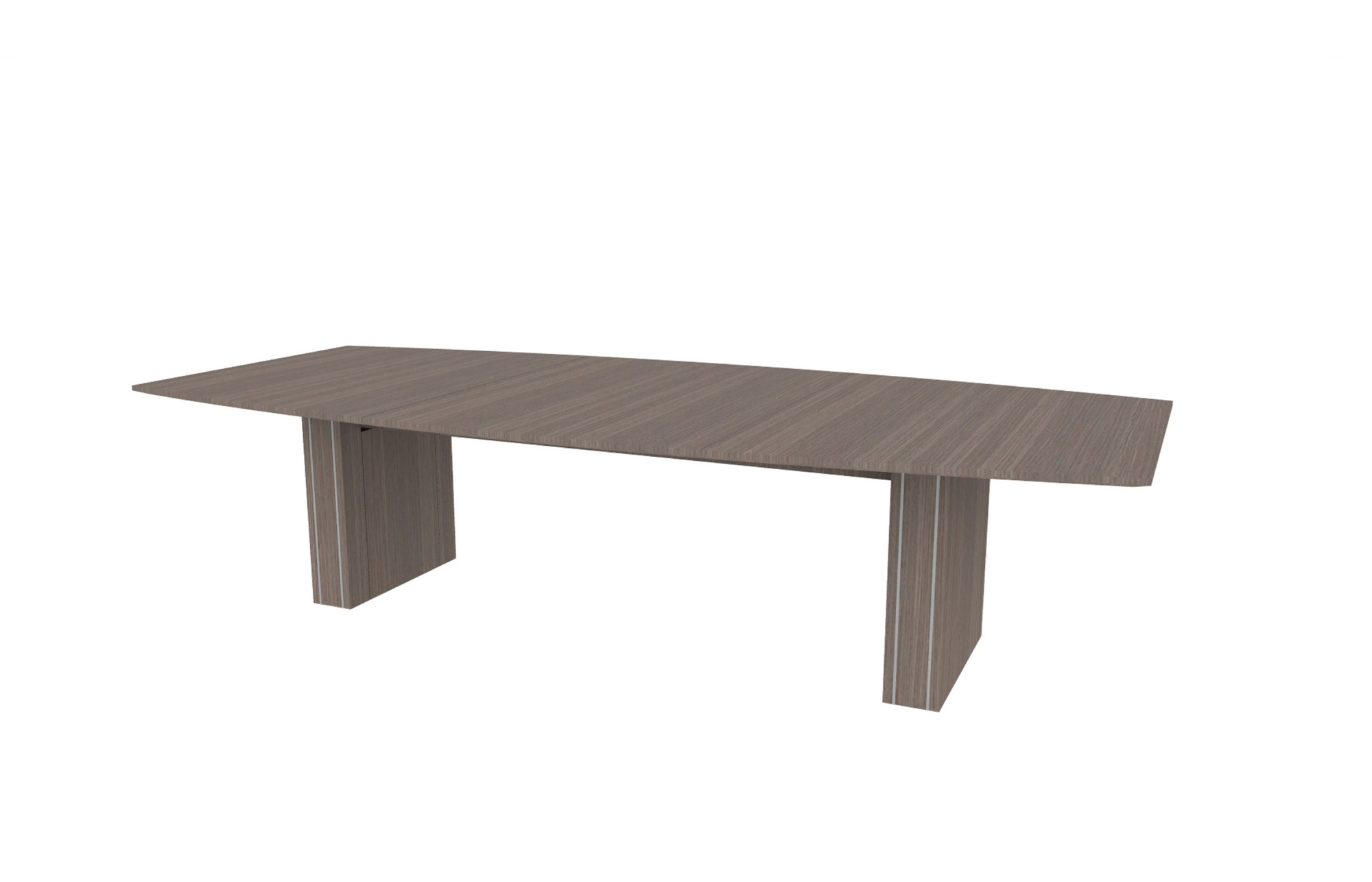 54”x120” Boat Top in Veneer with 6" Rectangle Accent Bases (88-54120BT with 88-248206RAB)