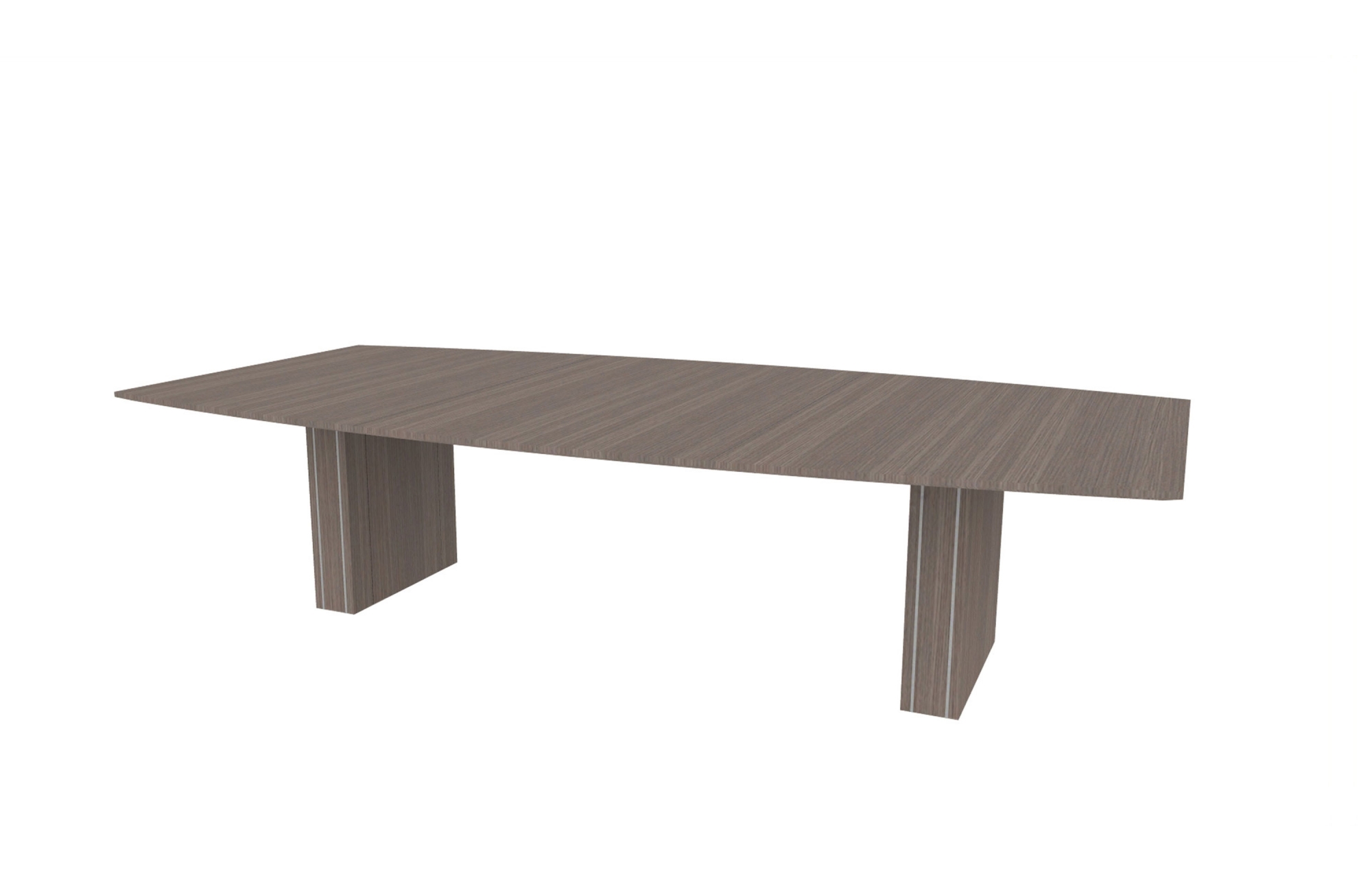 60”x120” Boat Top in Veneer with 6" Rectangle Accent Bases (88-60120BT with 88-248206RAB)