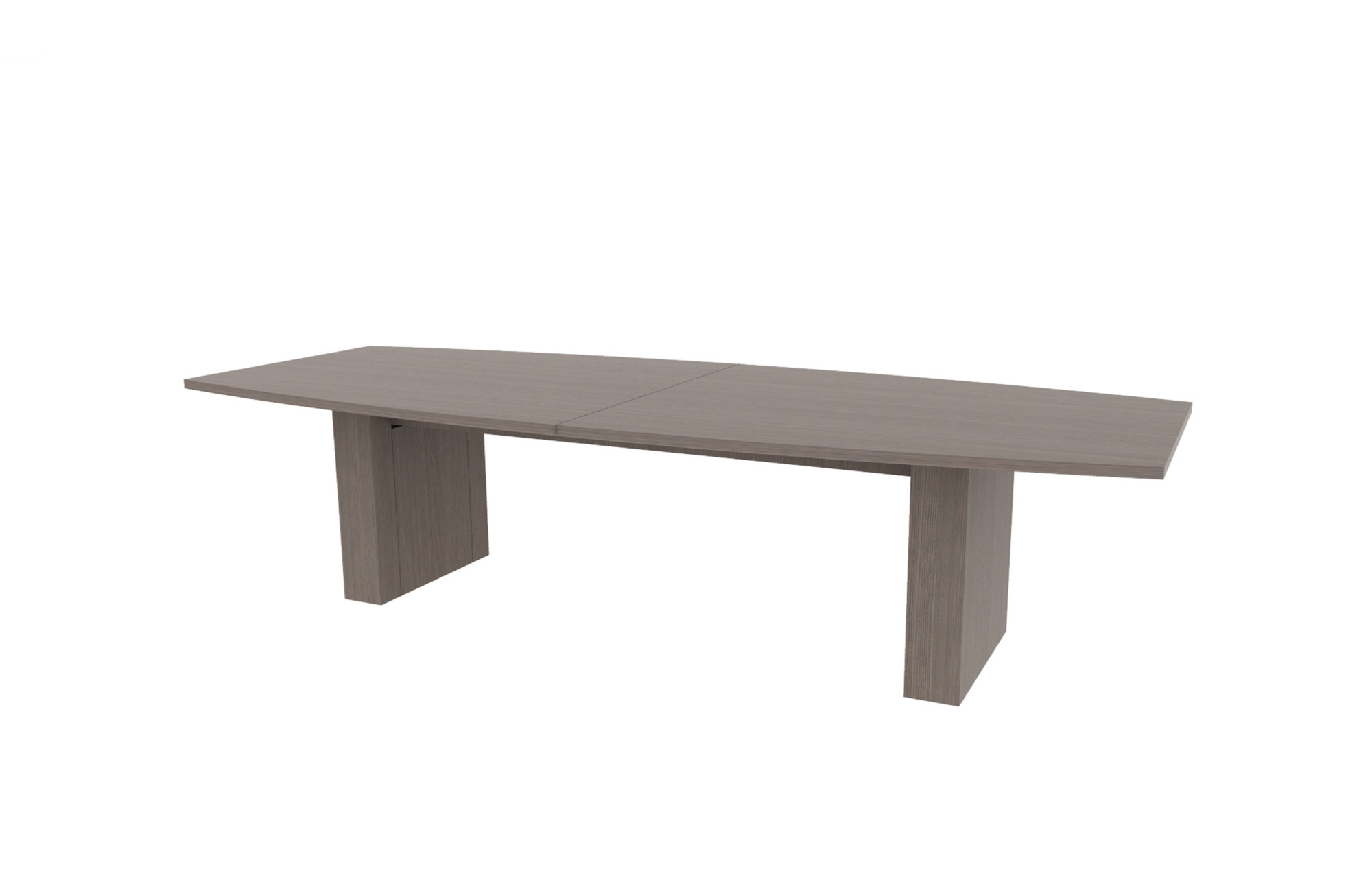 48”x120” Boat Top in HPL with 6" Rectangle Bases (88-48120BT with 88-248206RB)