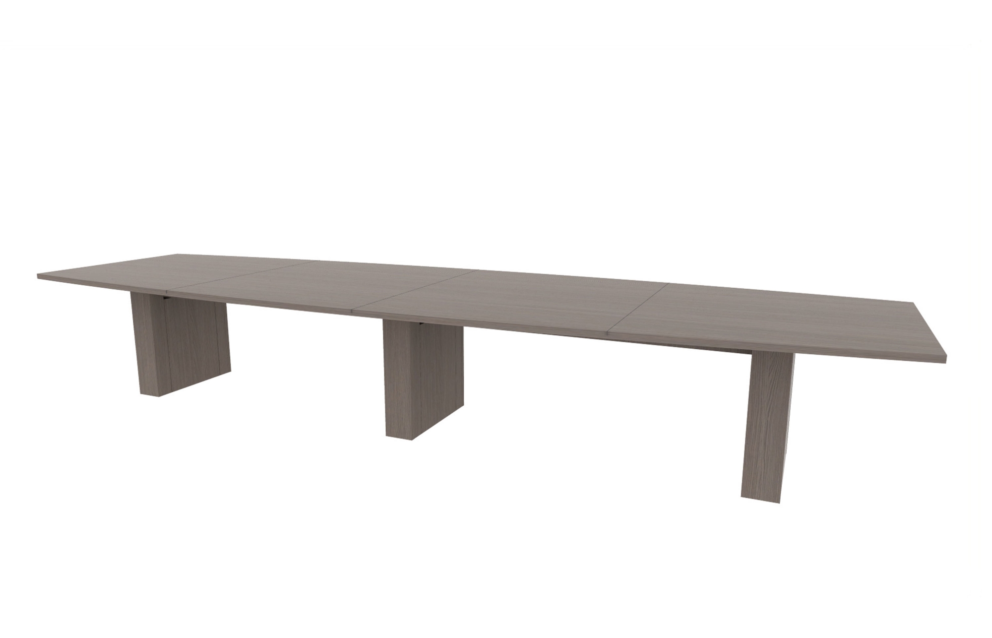 54”x180” Boat Top in HPL with 6" Rectangle Bases (88-54180BT with 88-2414206RB)