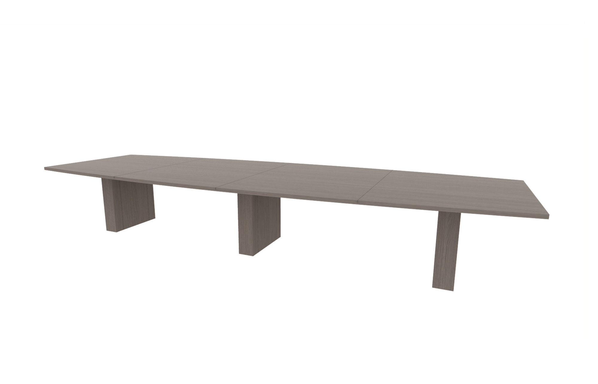 60”x180” Boat Top in HPL with 6" Rectangle Bases (88-60180BT with 88-2414206RB)