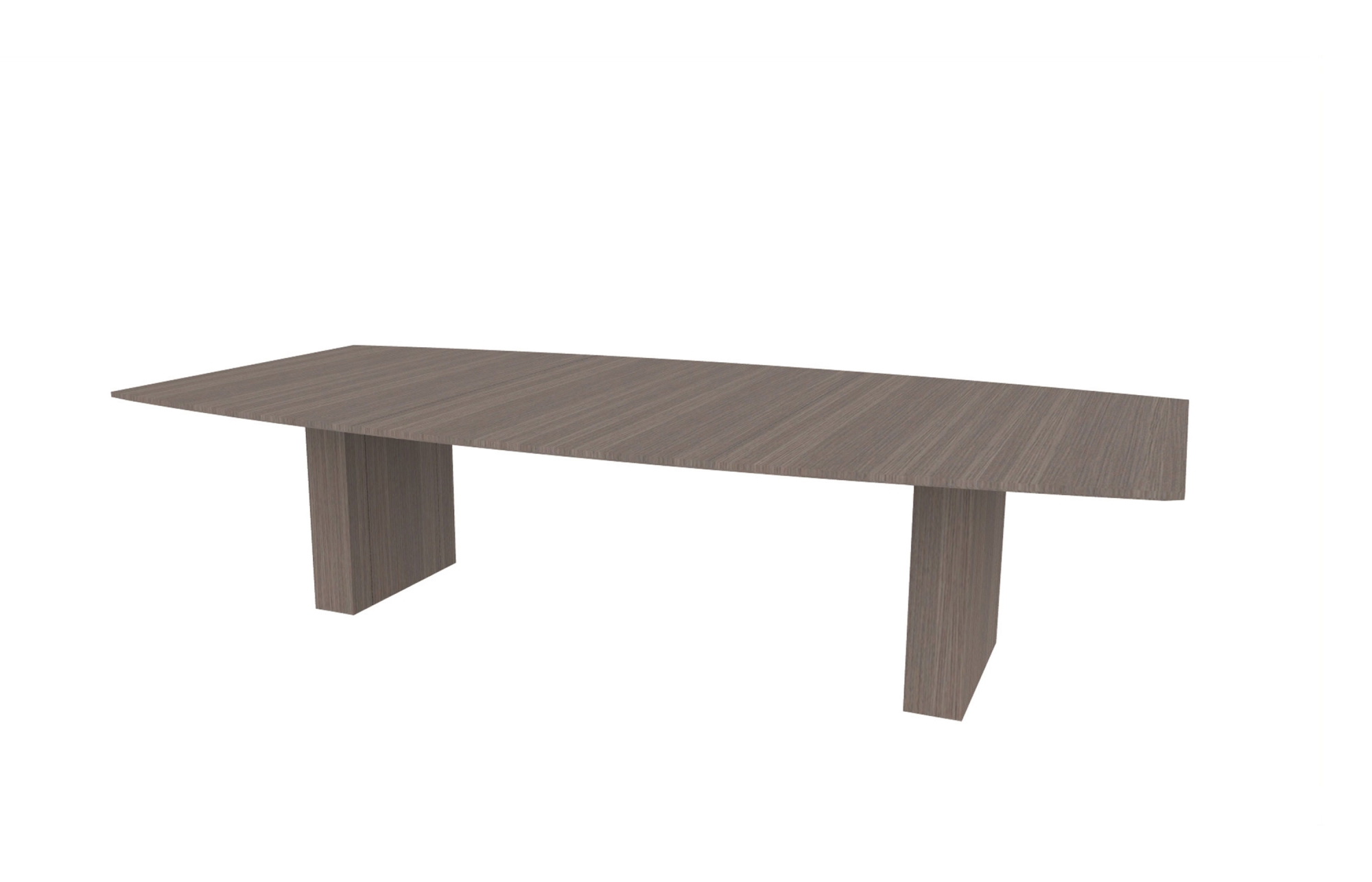 60”x120” Boat Top in Veneer with 6" Rectangle Bases (88-60120BT with 88-248206RB)