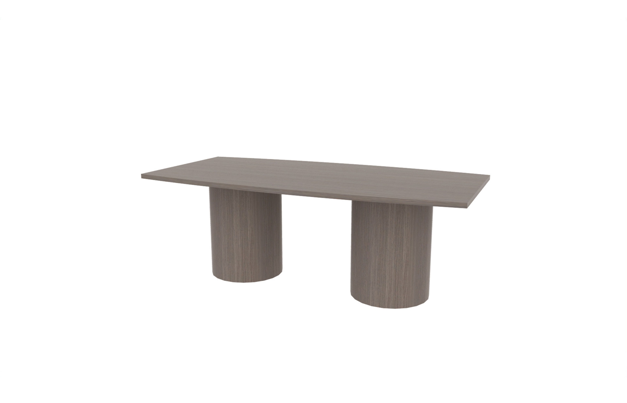 42"x84" Boat Top in HPL with Cylinder Bases (88-4284BT with 01-2020CB)