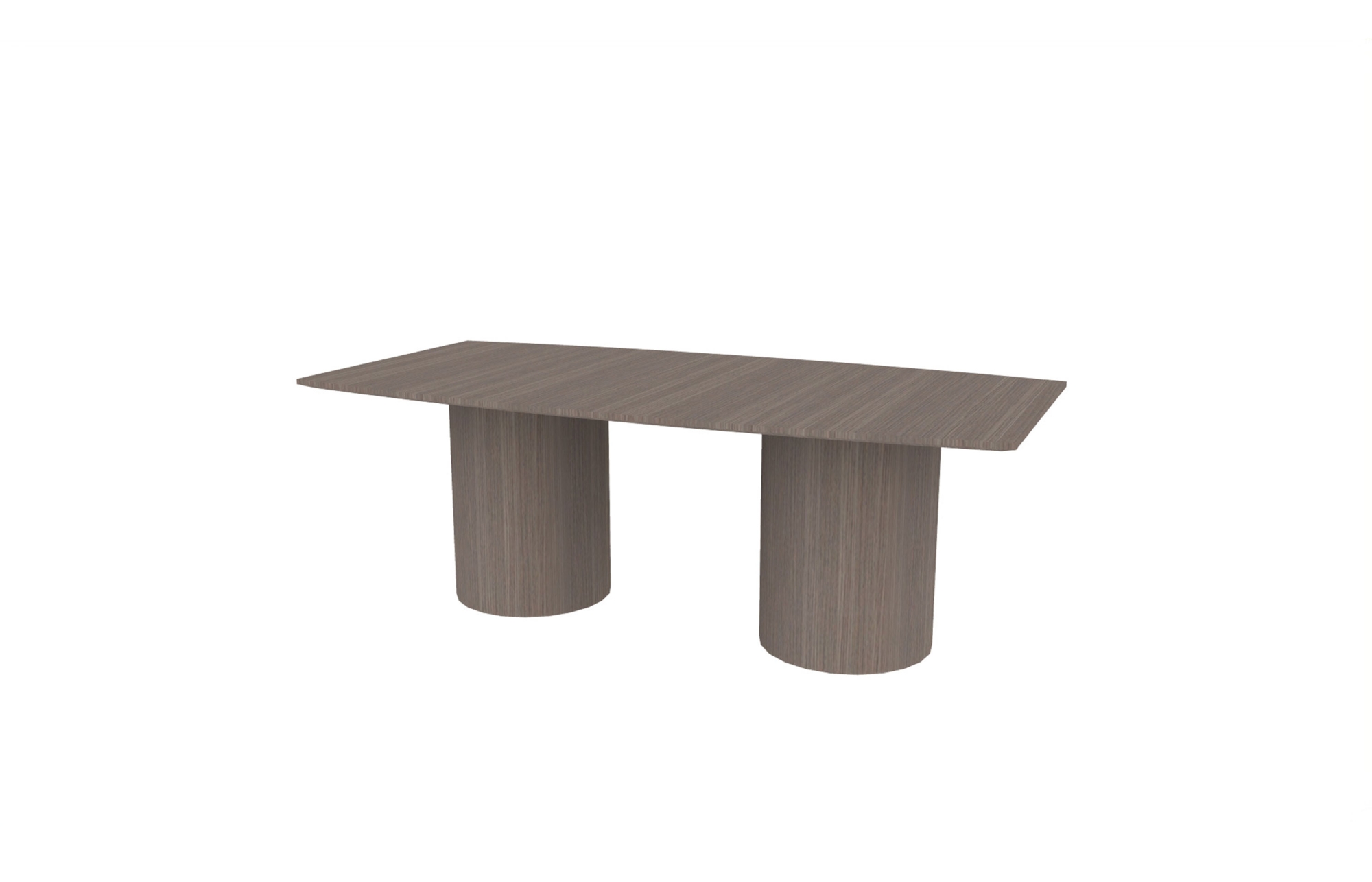 42"x84" Boat Top in Veneer with Cylinder Bases (88-4284BT with 01-2020CB)