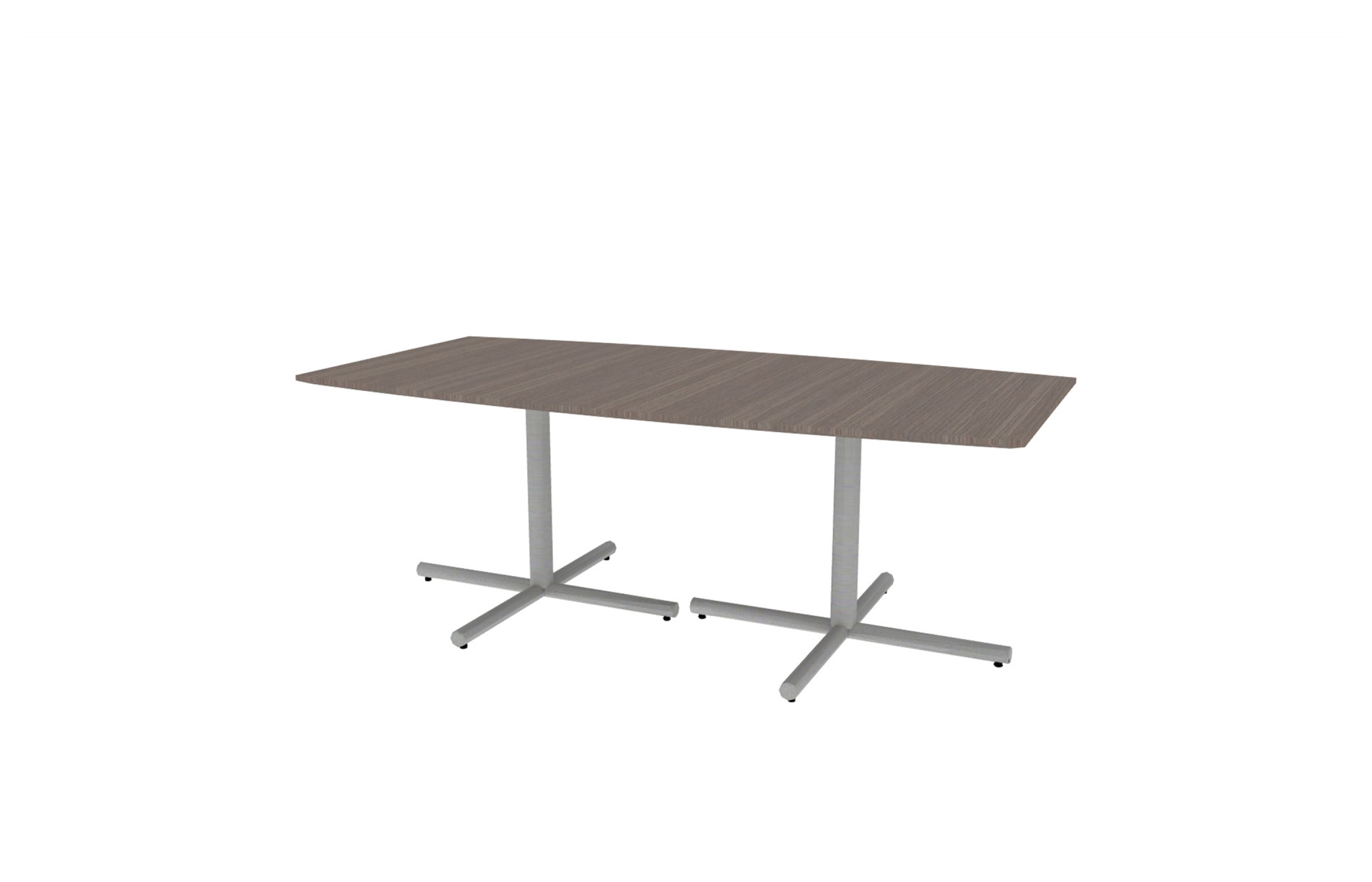 42"x84" Boat Top in Veneer with Aluminum Tubular X Bases (88-4284BT with 01-3830TXA)