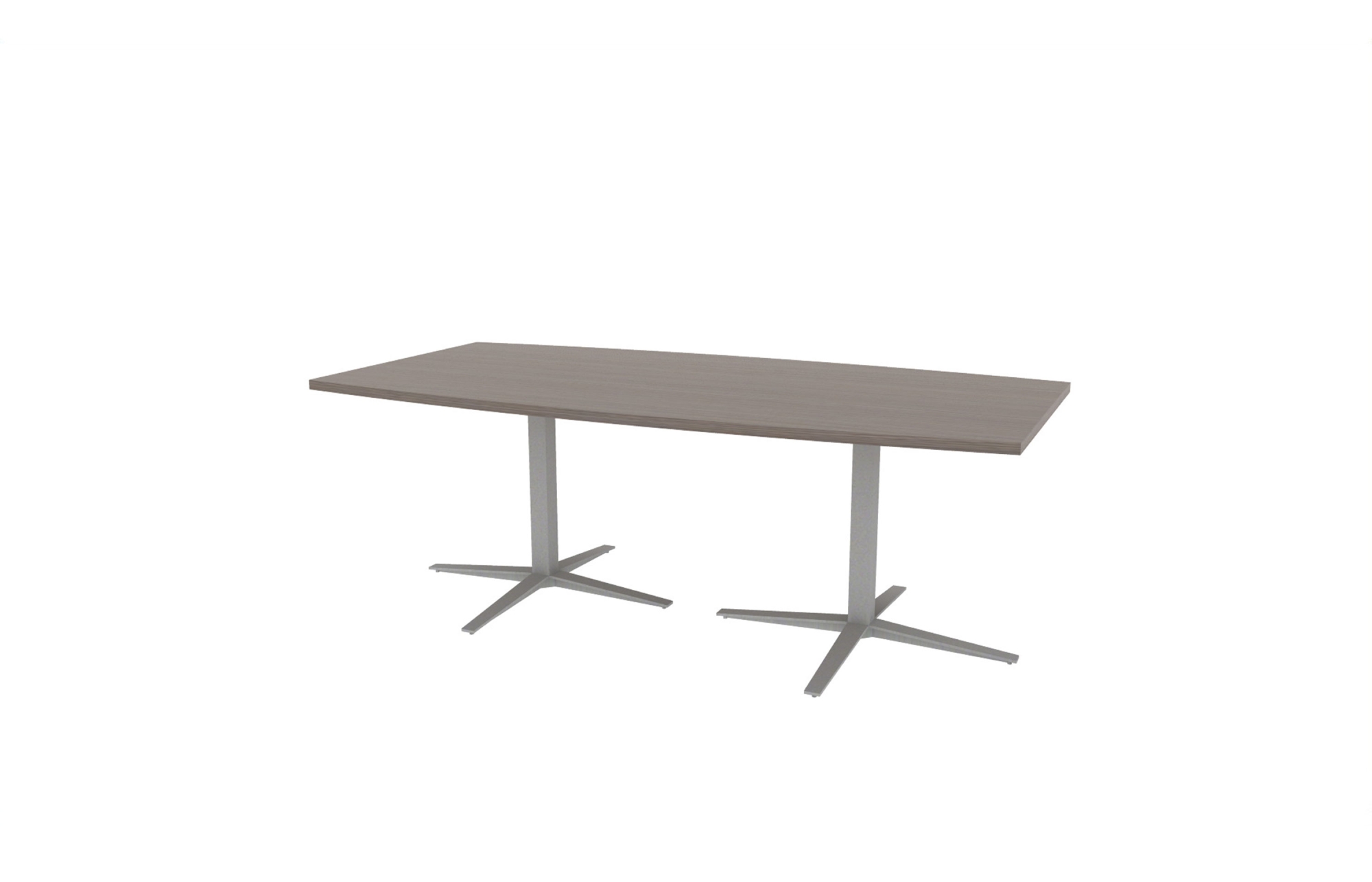 42"x84" Boat Top in HPL with Aluminum X Bases (88-4284BT with 01-2630LXBA)