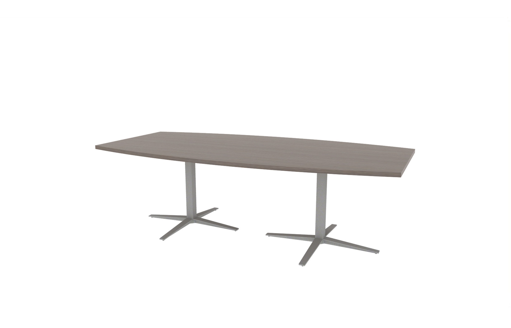 48"x96" Boat Top in HPL with Aluminum X Bases (88-4896BT with 01-2630LXBA)