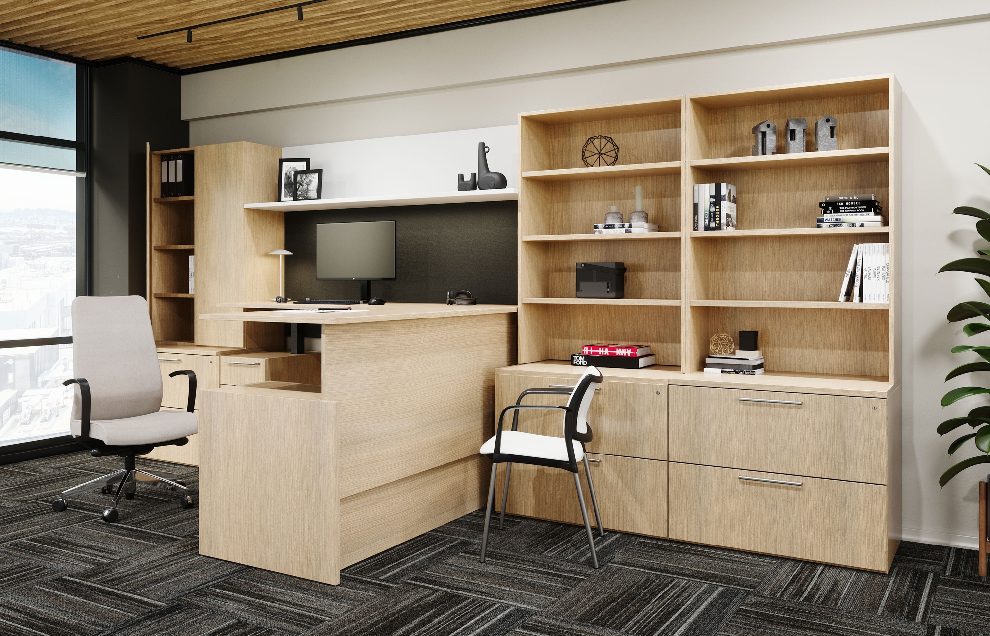 IndianaFurniture_Canvas_Gesso_Clutch_Dab_FrontAngle