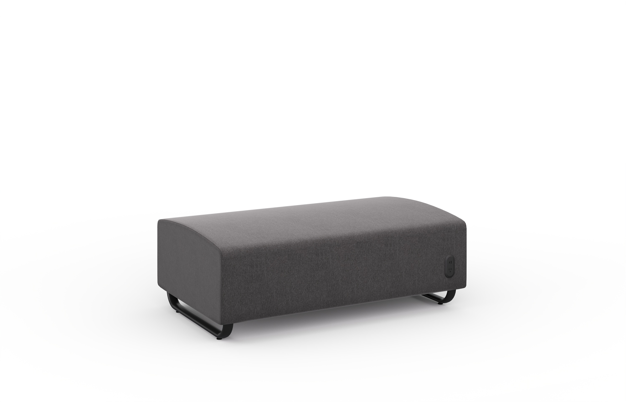 Script Two Seat Bench with Optional Power Port (2502B)