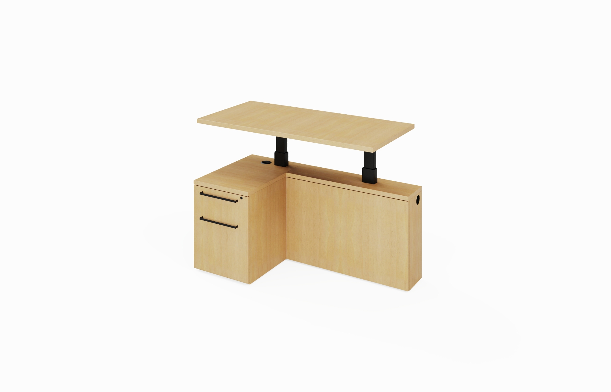 Height Adjust 2-Column Wall Return B/F (Left 68-2448WRL, 68-2442WRL; Right 68-2448WRR, 68-2442WRR)