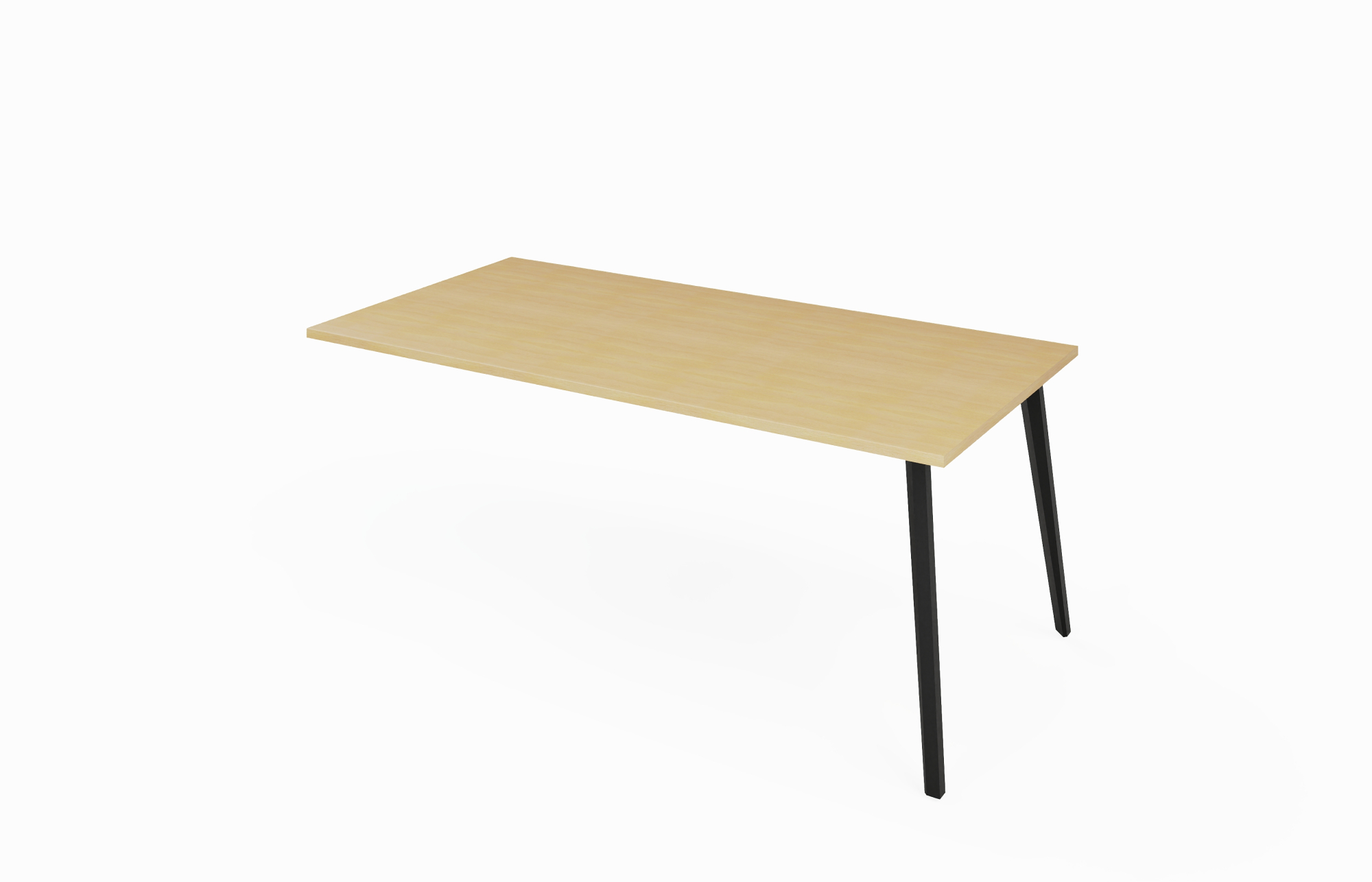Run Off Table Desk with Iconic Leg (Left 66-3672ROTDL, 66-3666ROTDL, 66-3072ROTDL, 66-3066ROTDL, 66-2472ROTDL, 66-2466ROTDL; Right 66-3672ROTDR, 66-3666ROTDR, 66-3072ROTDR, 66-3066ROTDR, 66-2472ROTDR, 66-2466ROTDR)