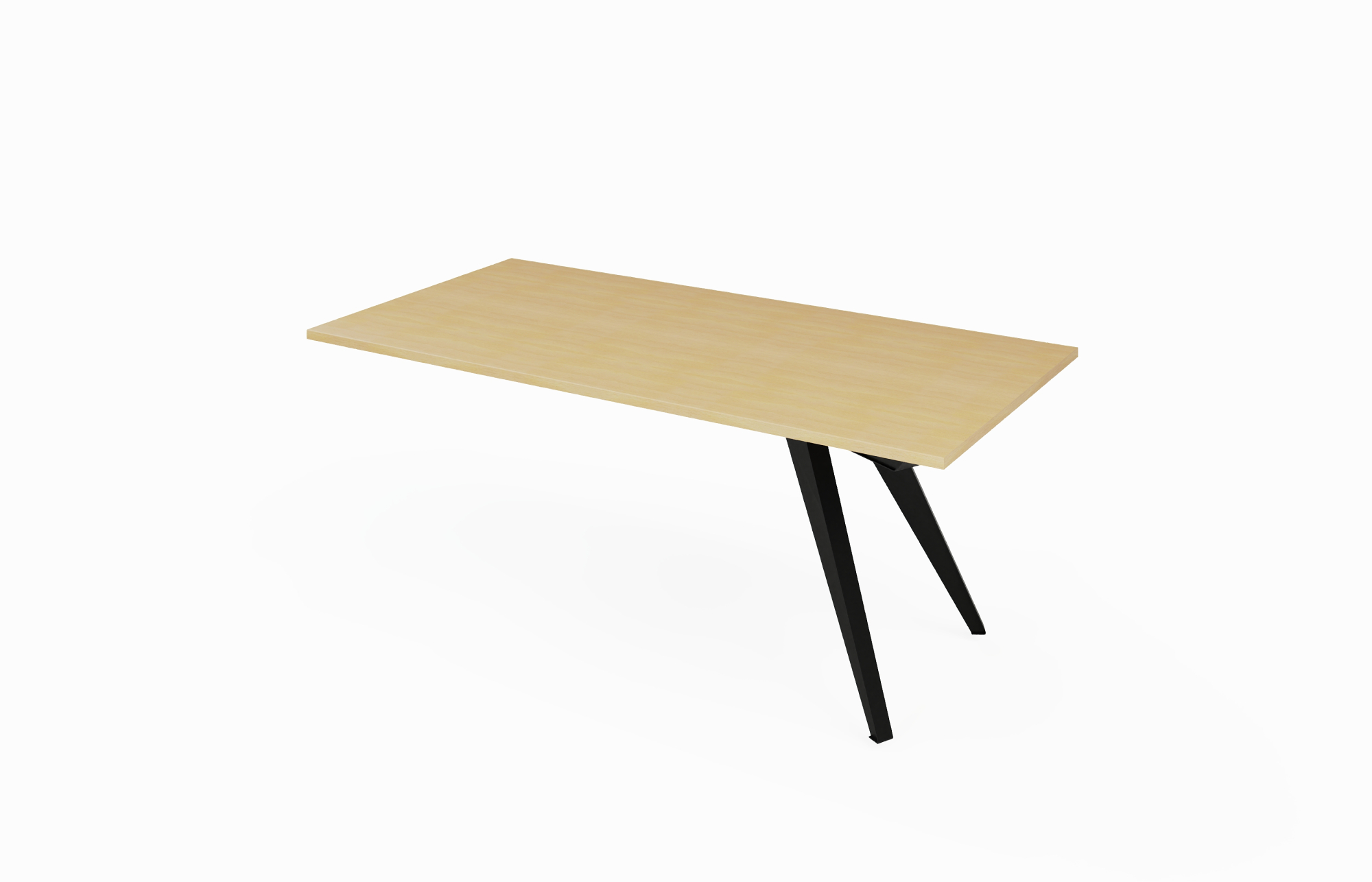 Run Off Table Desk with Strut Leg (Left 66-3672ROTDL, 66-3666ROTDL, 66-3072ROTDL, 66-3066ROTDL; Right 66-3672ROTDR, 66-3666ROTDR, 66-3072ROTDR, 66-3066ROTDR)