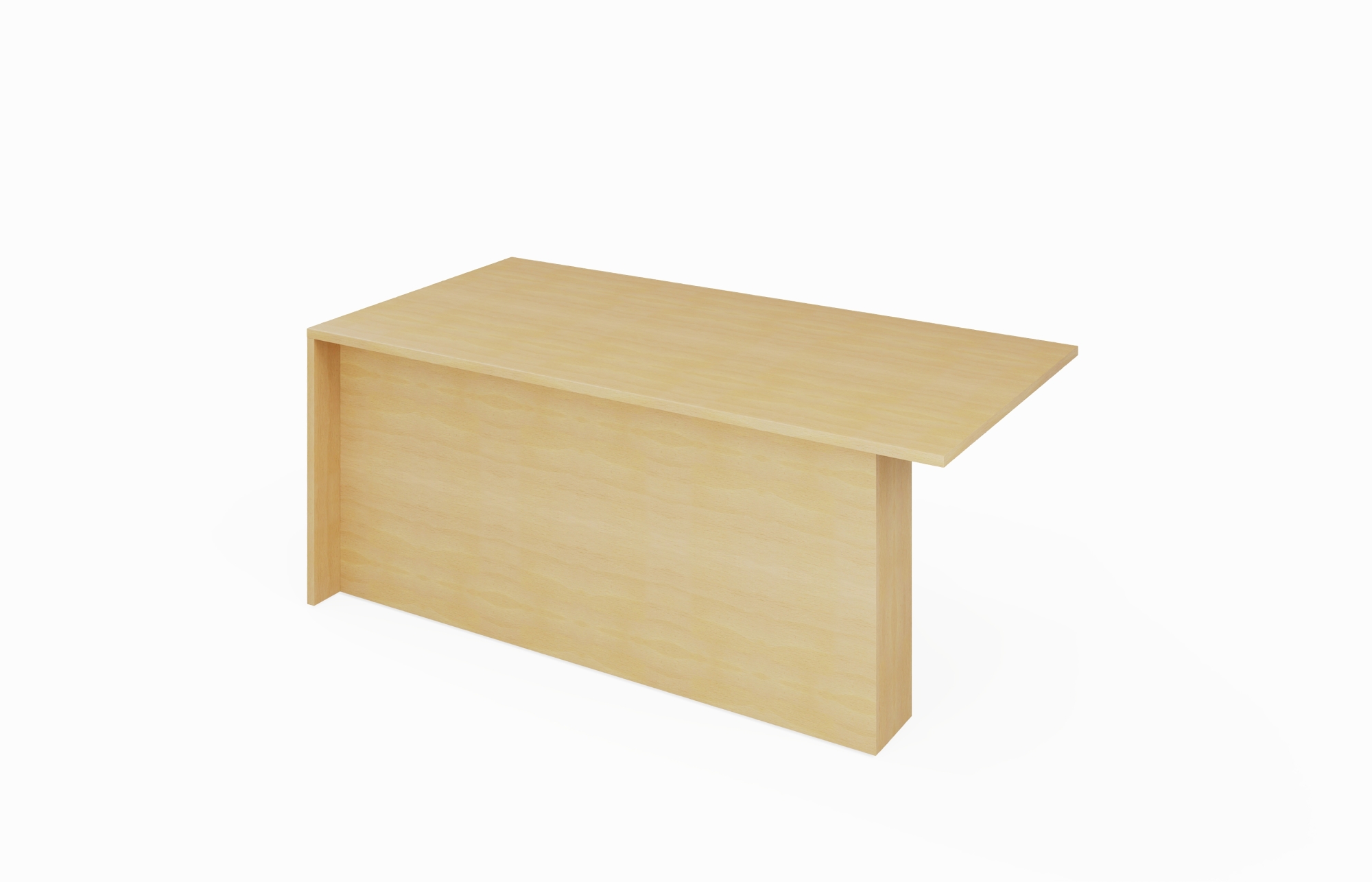 Single Ped Freestanding Desk Approach (Left 66-3672LPD, 66-3666LPD, 66-3072LPD, 66-3066LPD, 66-3672LSHPD, 66-3666LSHPD, 66-3072LSHPD, 66-3066LSHPD; Right 66-3672RPD, 66-3666RPD, 66-3072RPD, 66-3066RPD, 66-3672RSHPD, 66-3666RSHPD, 66-3072RSHPD)