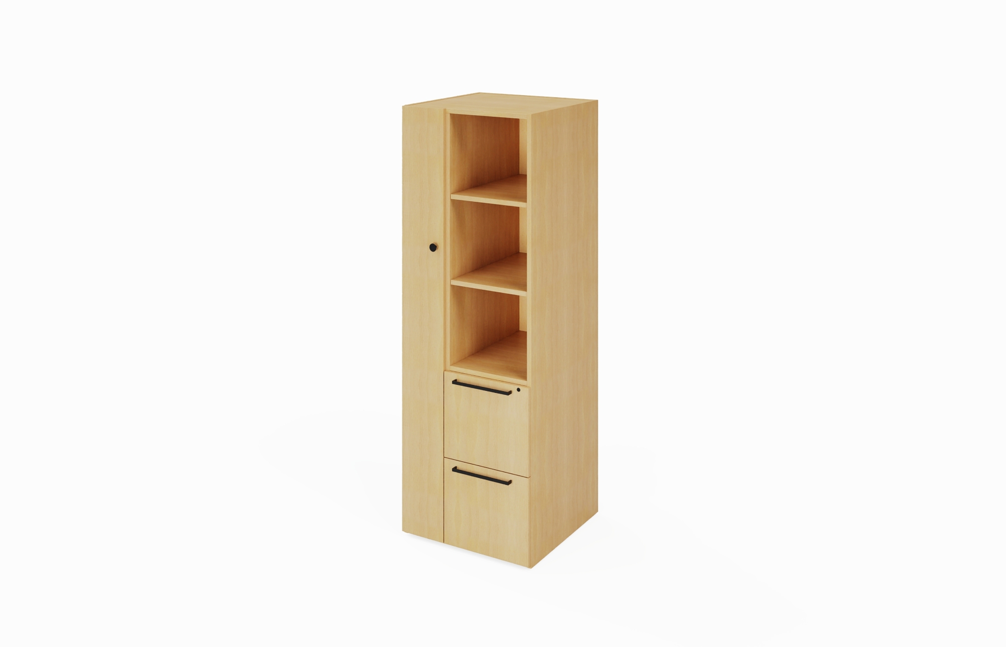 Tower Wardrobe/Open Storage F/F (Left 66-2484WO2L, 66-2472WO2L, 66-2451WO2L; Right 66-2484WO2R, 66-2472WO2R, 66-2451WO2R)
