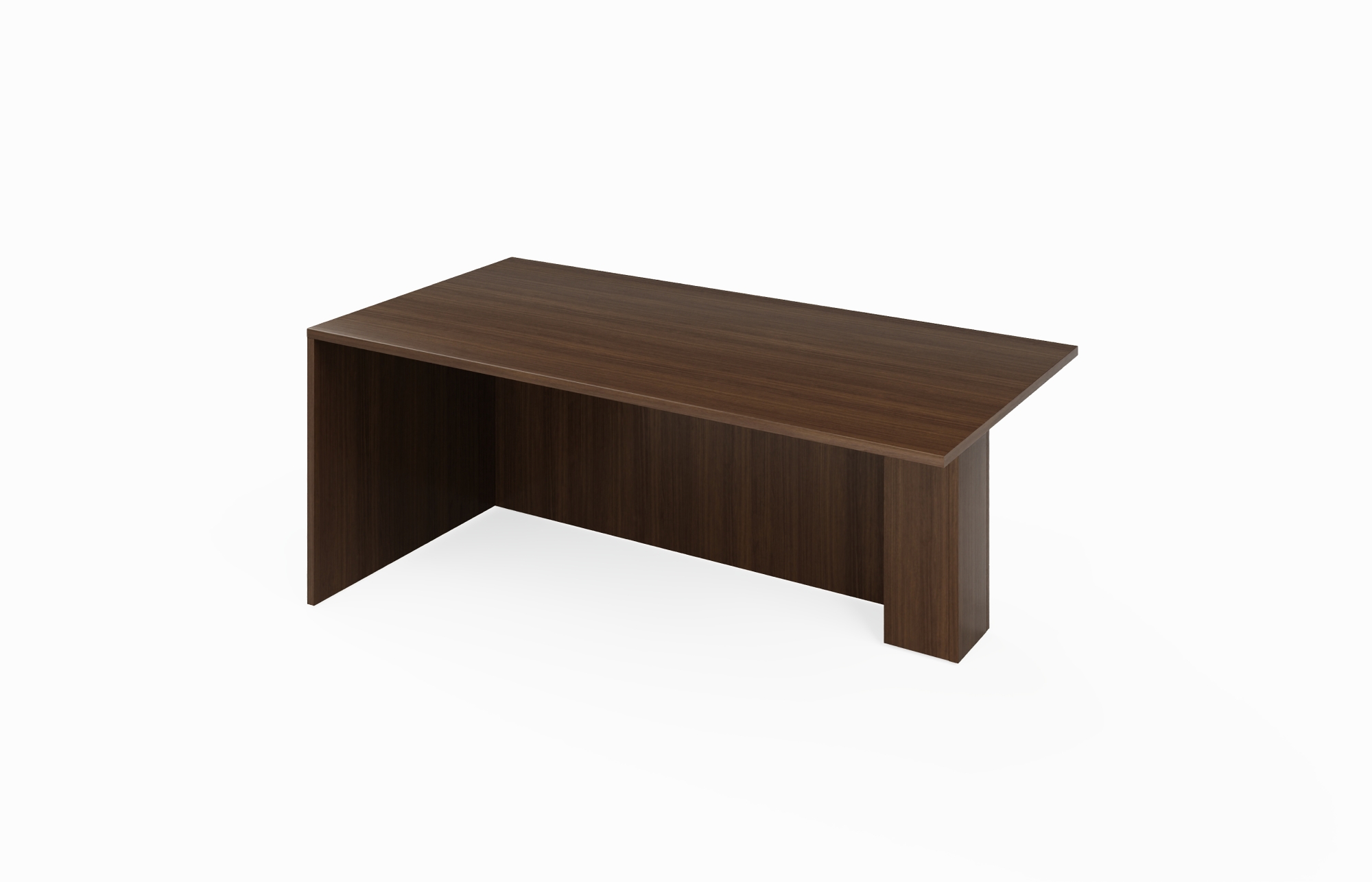 Rectangular Peninsula Desk Shell (Left 65-3672LSHPD, 65-3666LSHPD, 65-3072LSHPD, 65-3066LSHPD; Right 65-3672RSHPD, 65-3666RSHPD, 65-3072RSHPD, 65-3066RSHPD)
