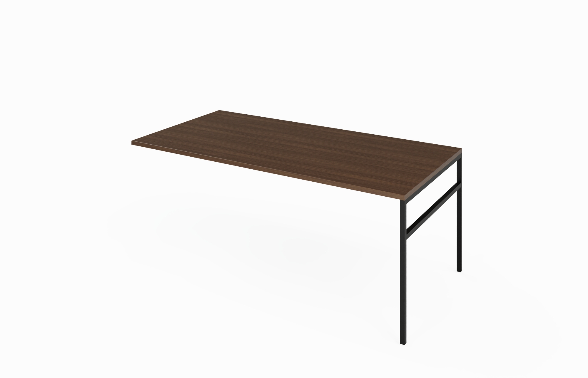 Run Off Table Desk with H-Leg (Left 65-3672ROTDL, 65-3666ROTDL, 65-3072ROTDL, 65-3066ROTDL, 65-2472ROTDL, 65-2466ROTDL; Right 65-3672ROTDR, 65-3666ROTDR, 65-3072ROTDR, 65-3066ROTDR, 65-2472ROTDR, 65-2466ROTDR)