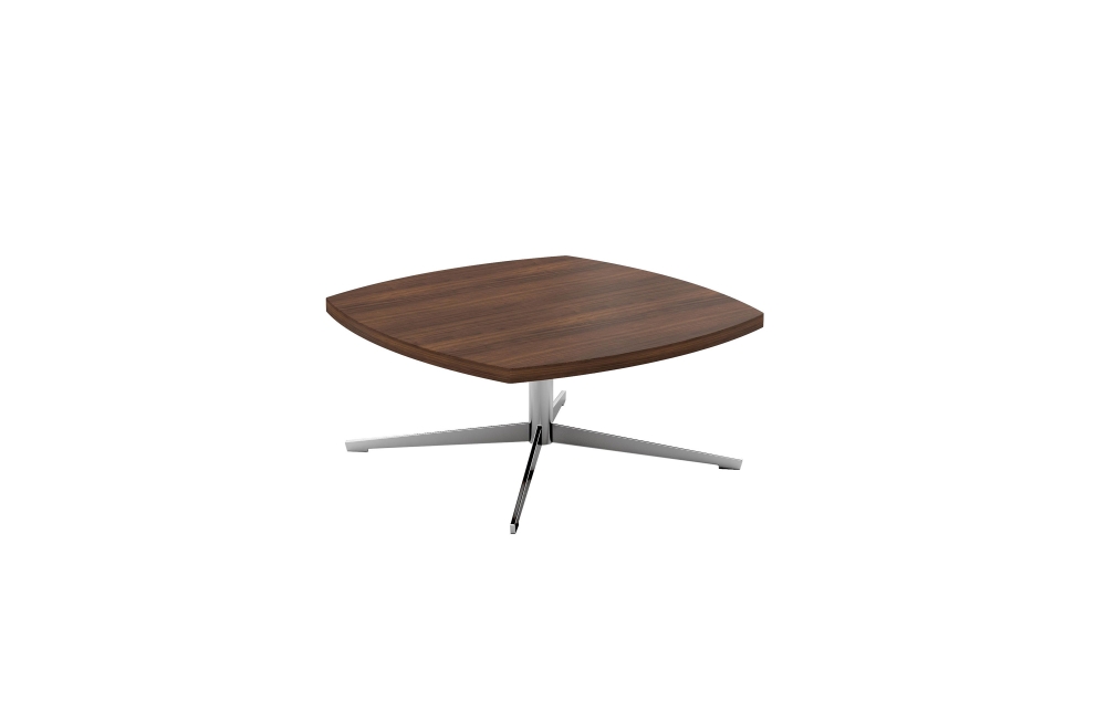 Bailey 30x30 Soft Square Cocktail Table with Square Edge